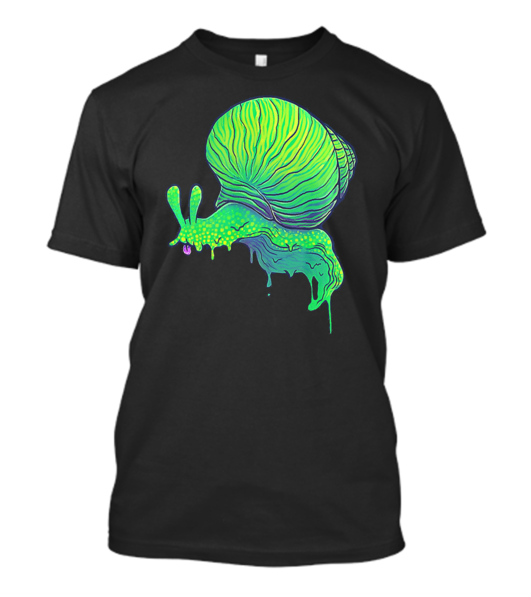 A Sloppy Snail Neon Drip T-Shirt