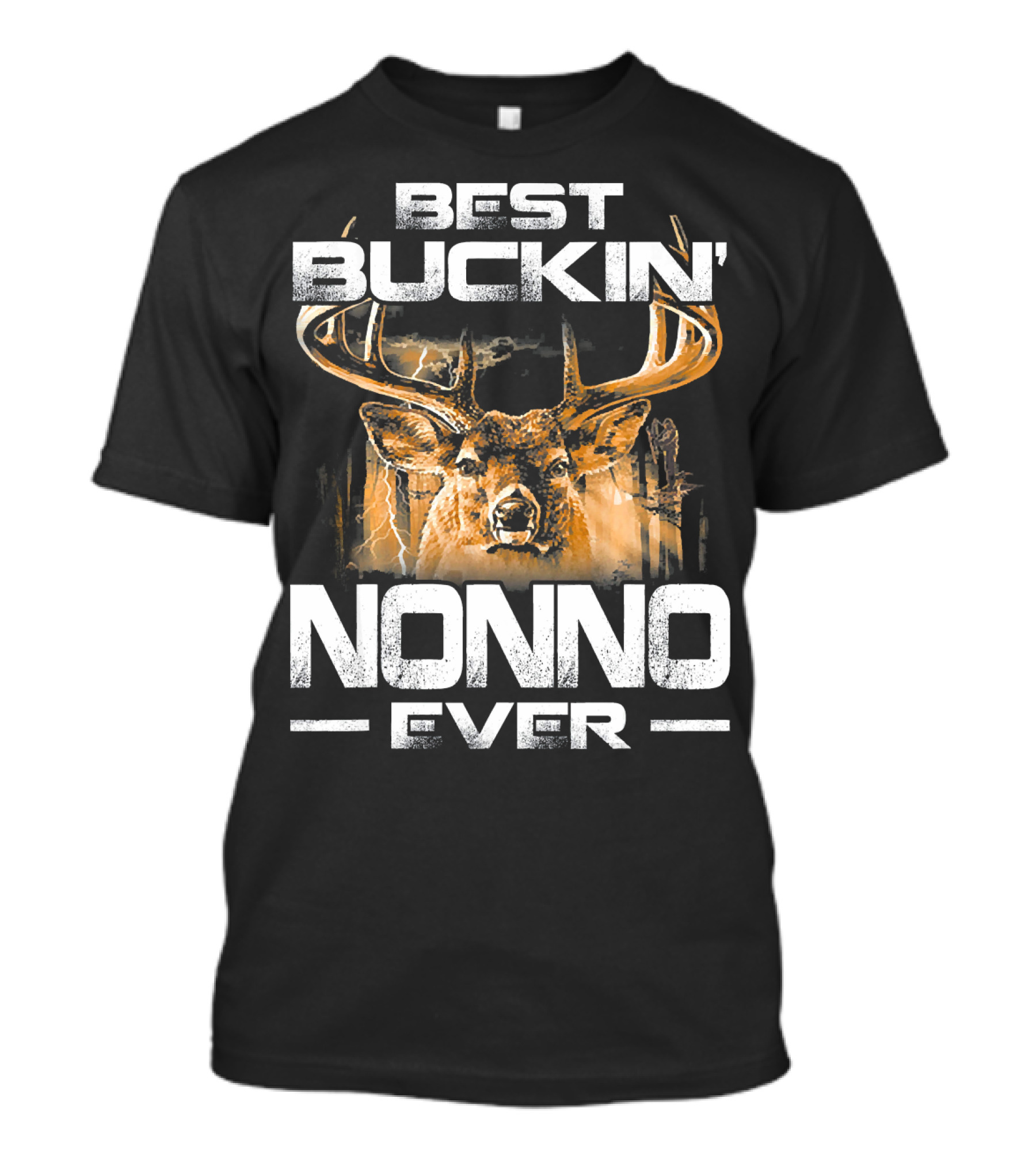 Best Buckin Nonno Ever Deer Huntin Buck T-Shirt