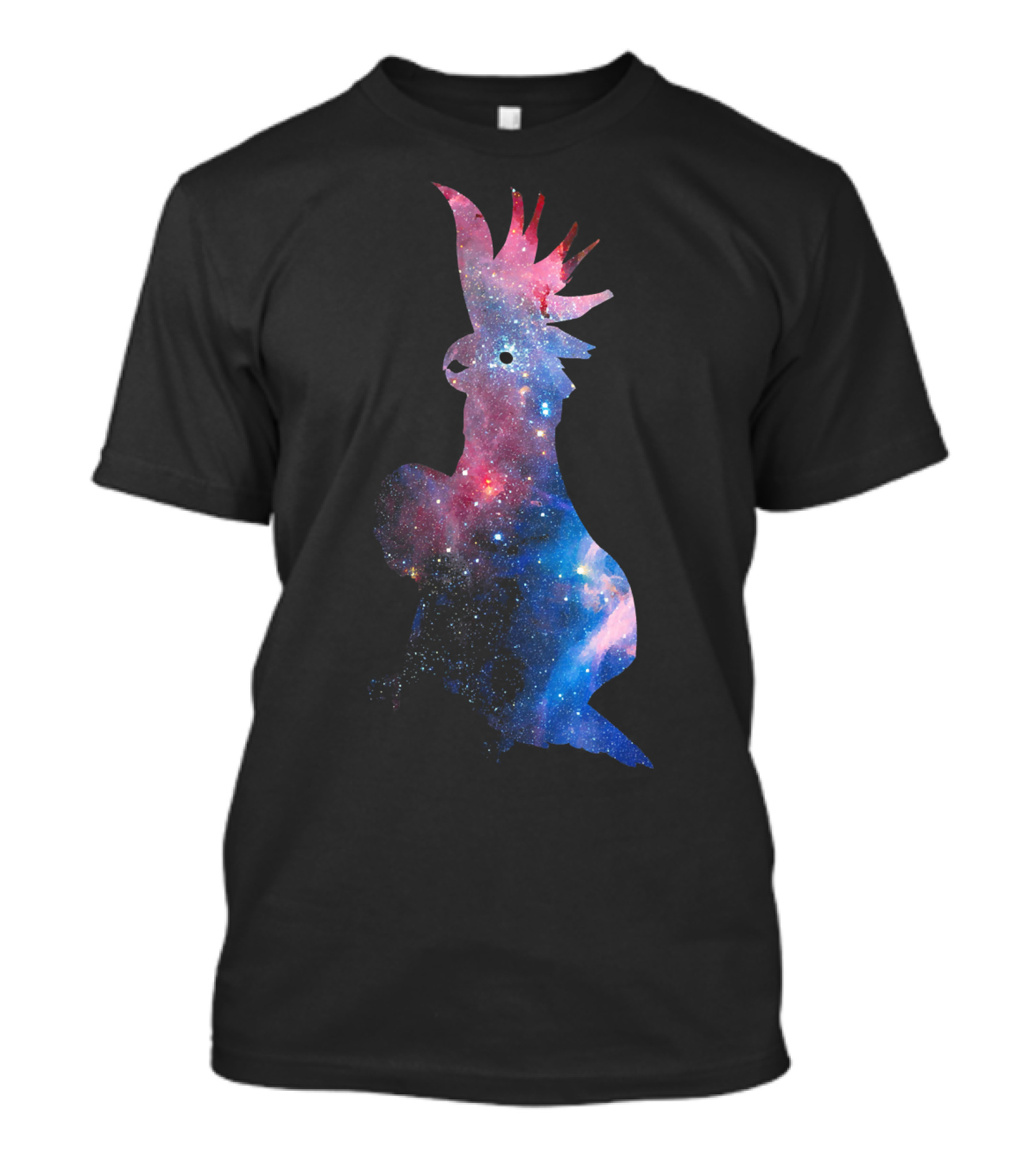 Cosmic Cockatoo Galaxy T-Shirt