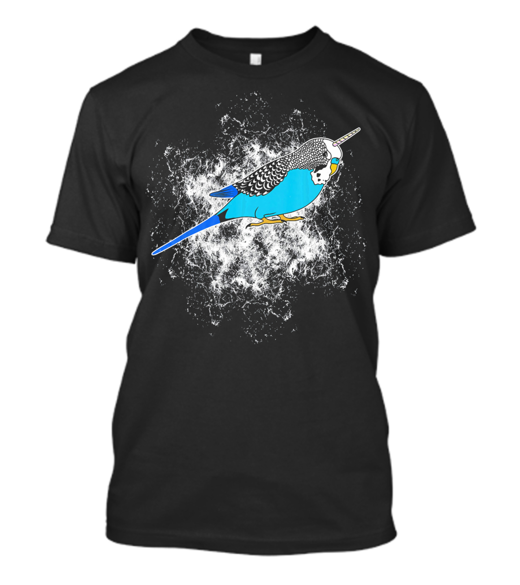 Budgie Parakeet Unicorn Pet Bird T-Shirt