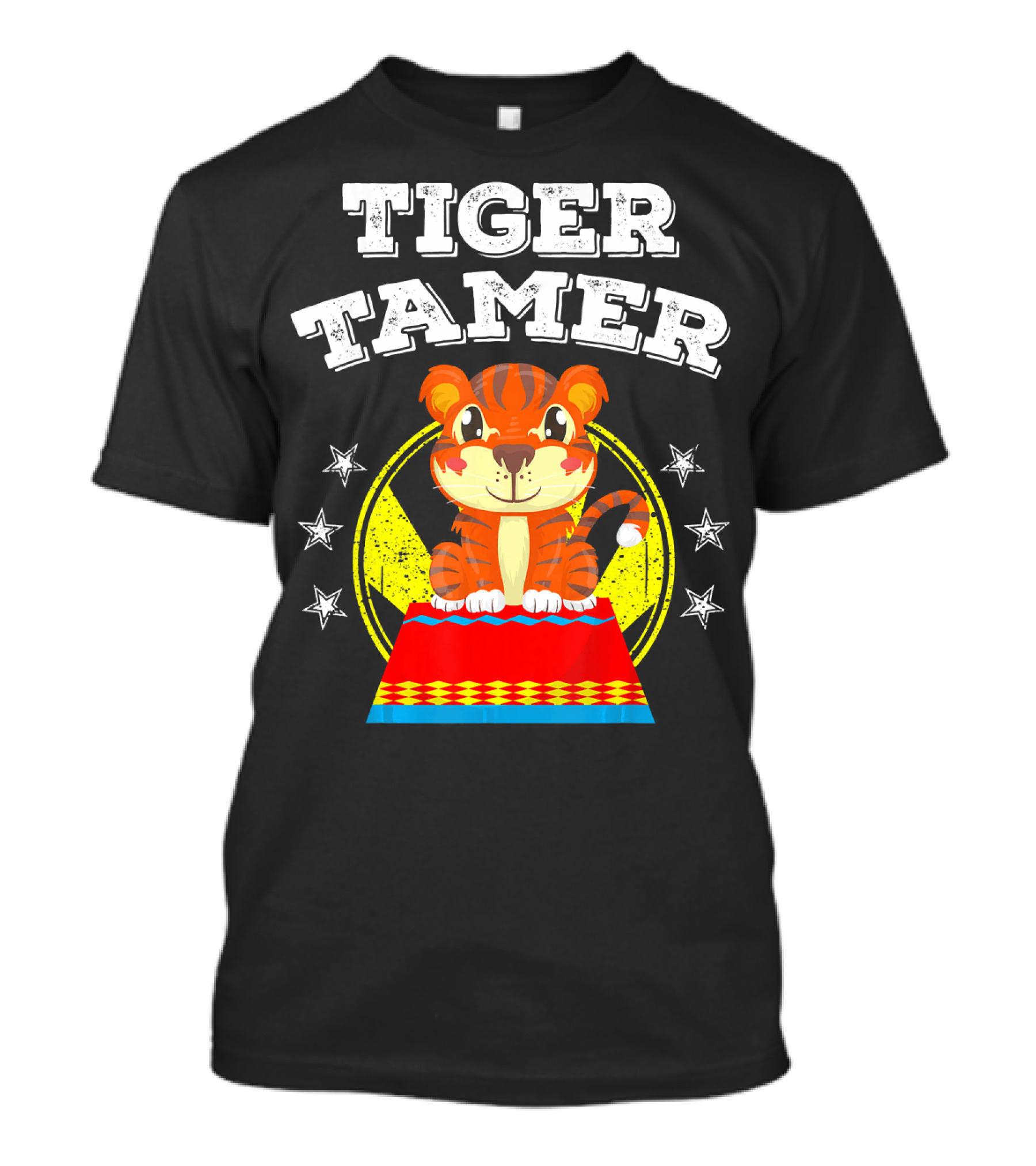 Tiger Tamer Cute Carnival Show Tiger T-Shirt