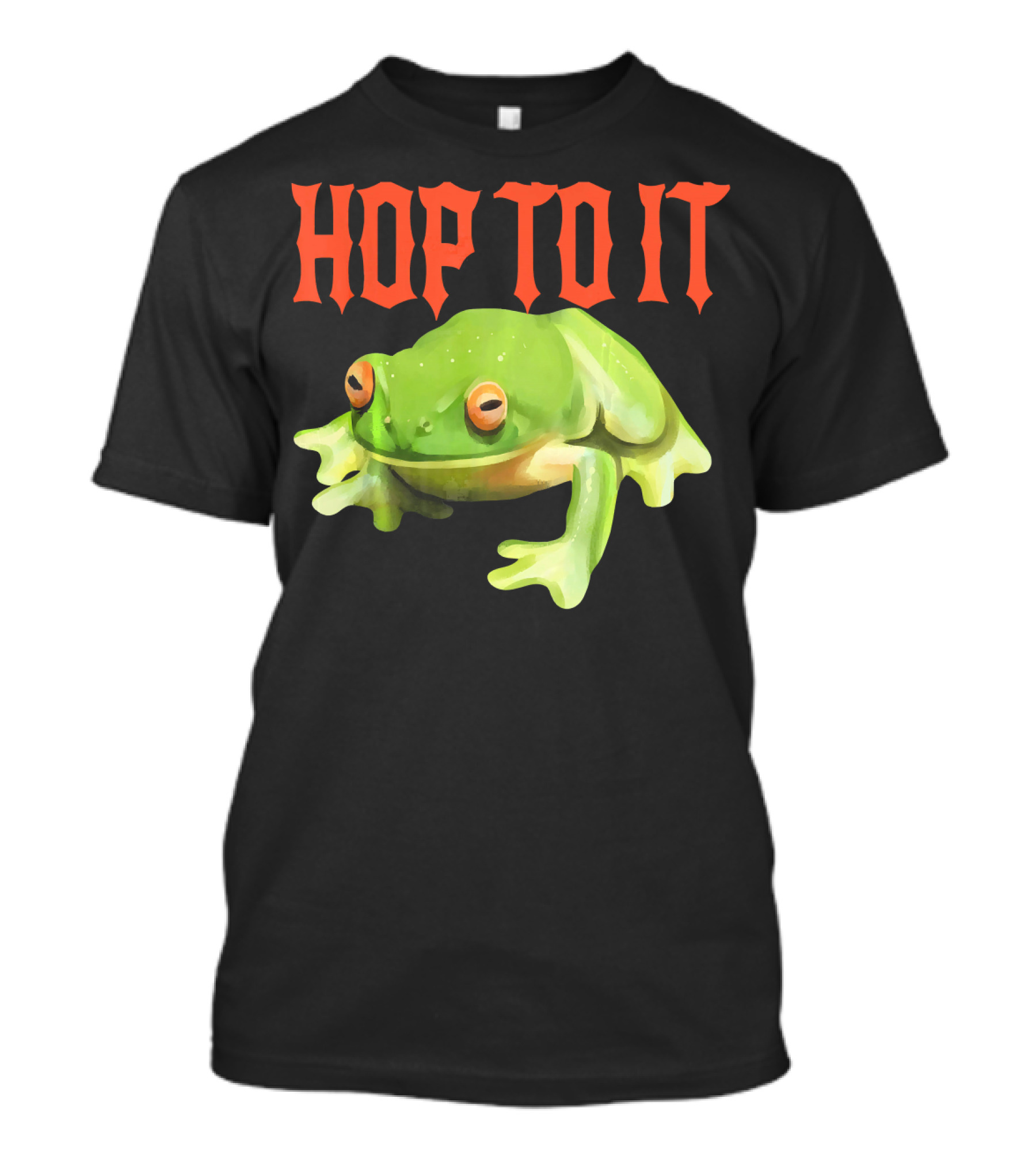 HOP TO IT Cool Frog T-Shirt