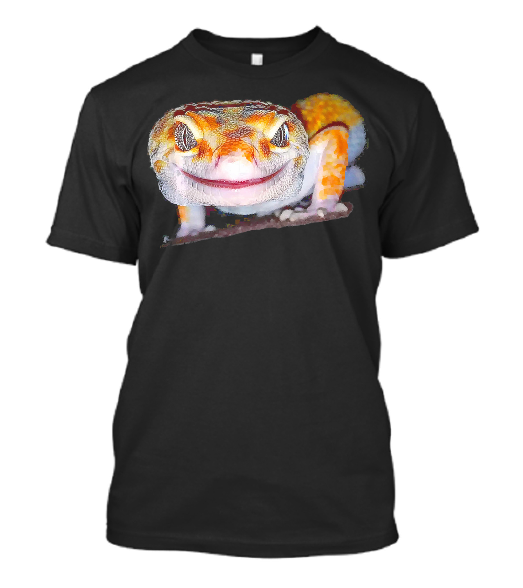 Beautiful Crazy Leopard Gecko Lizard T-Shirt