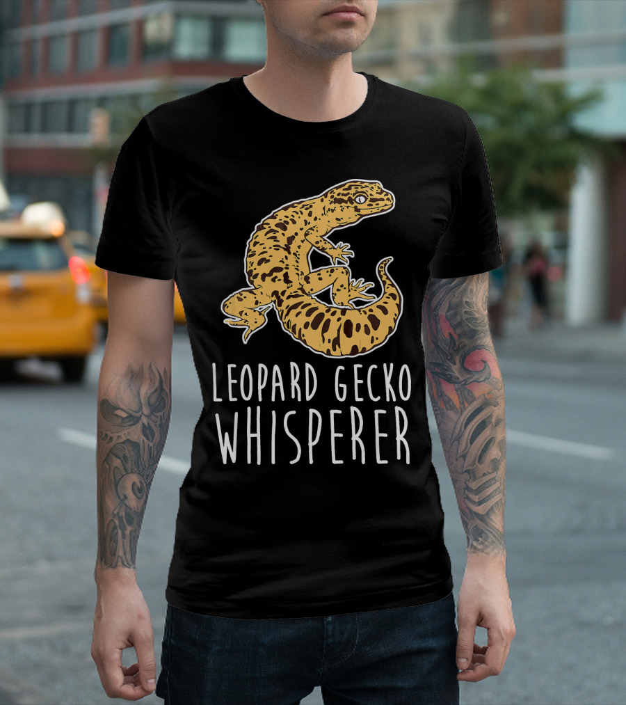 LEOPARD GECKO WHISPERER REPTILE LOVER T-Shirt
