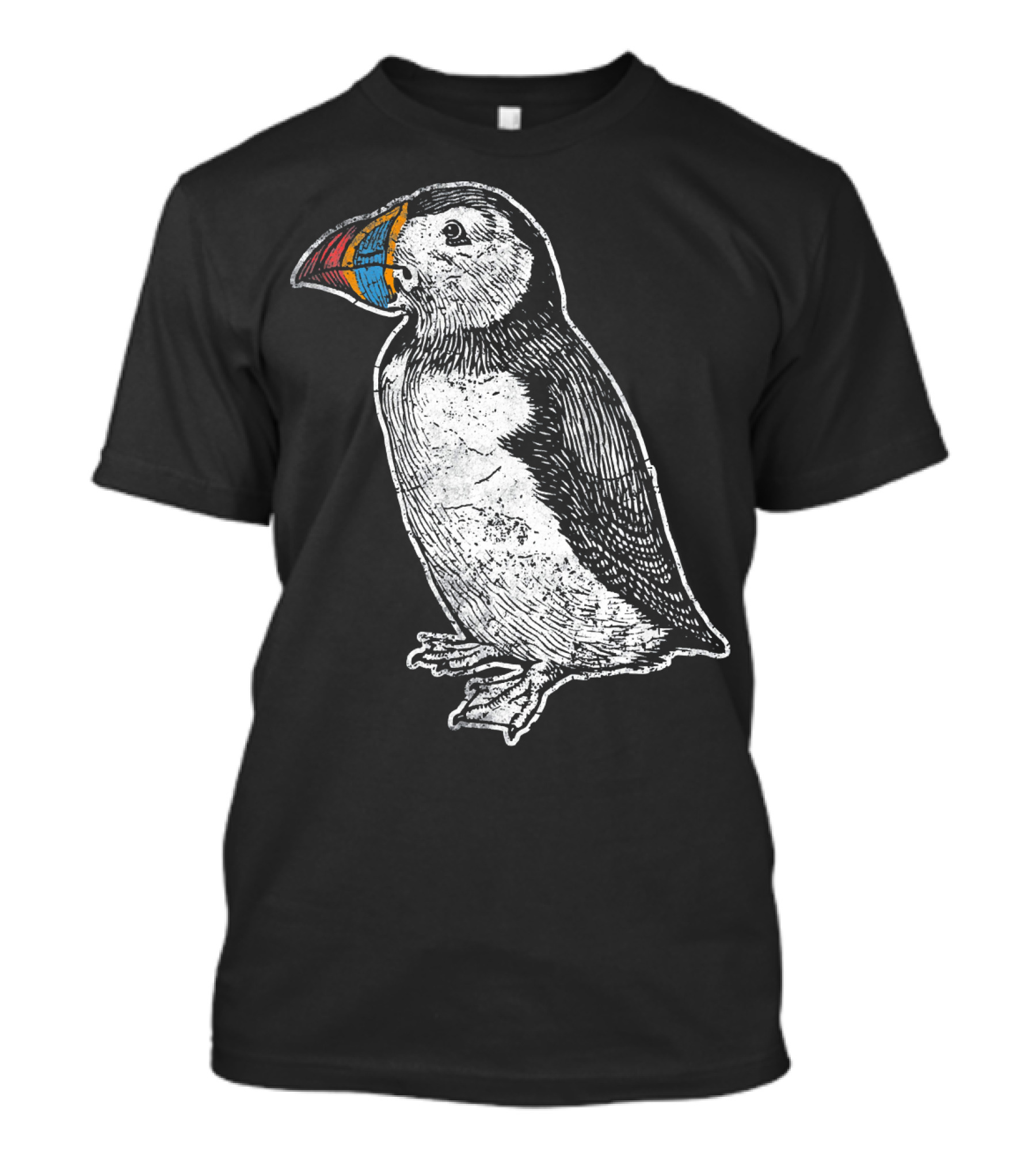 Love Puffins Cute Puffin Love Vintage Puffin T-Shirt