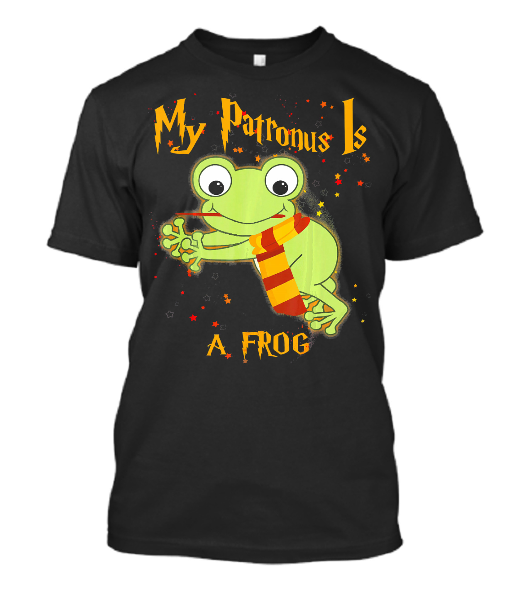 My Patronus Is A Frog Frog Scarf Starry Night T-Shirt