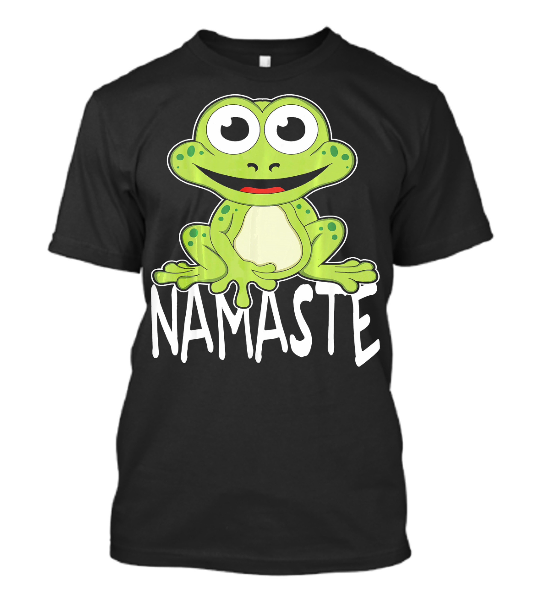 Namaste Yoga Frog Buddhism Course T-Shirt
