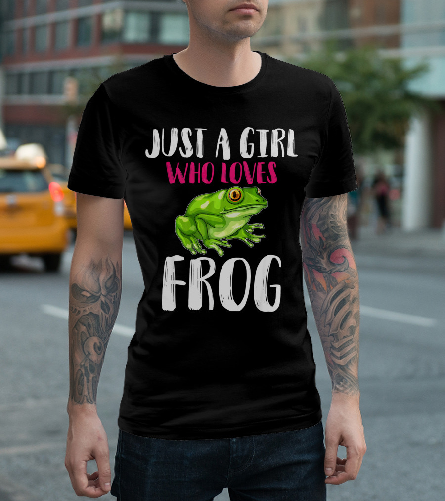 Just A Girl Who Loves Frog T-Shirt