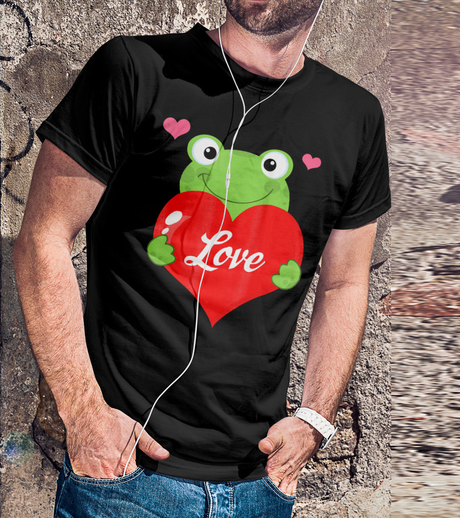I Love Frogs For Frog Lovers T-Shirt