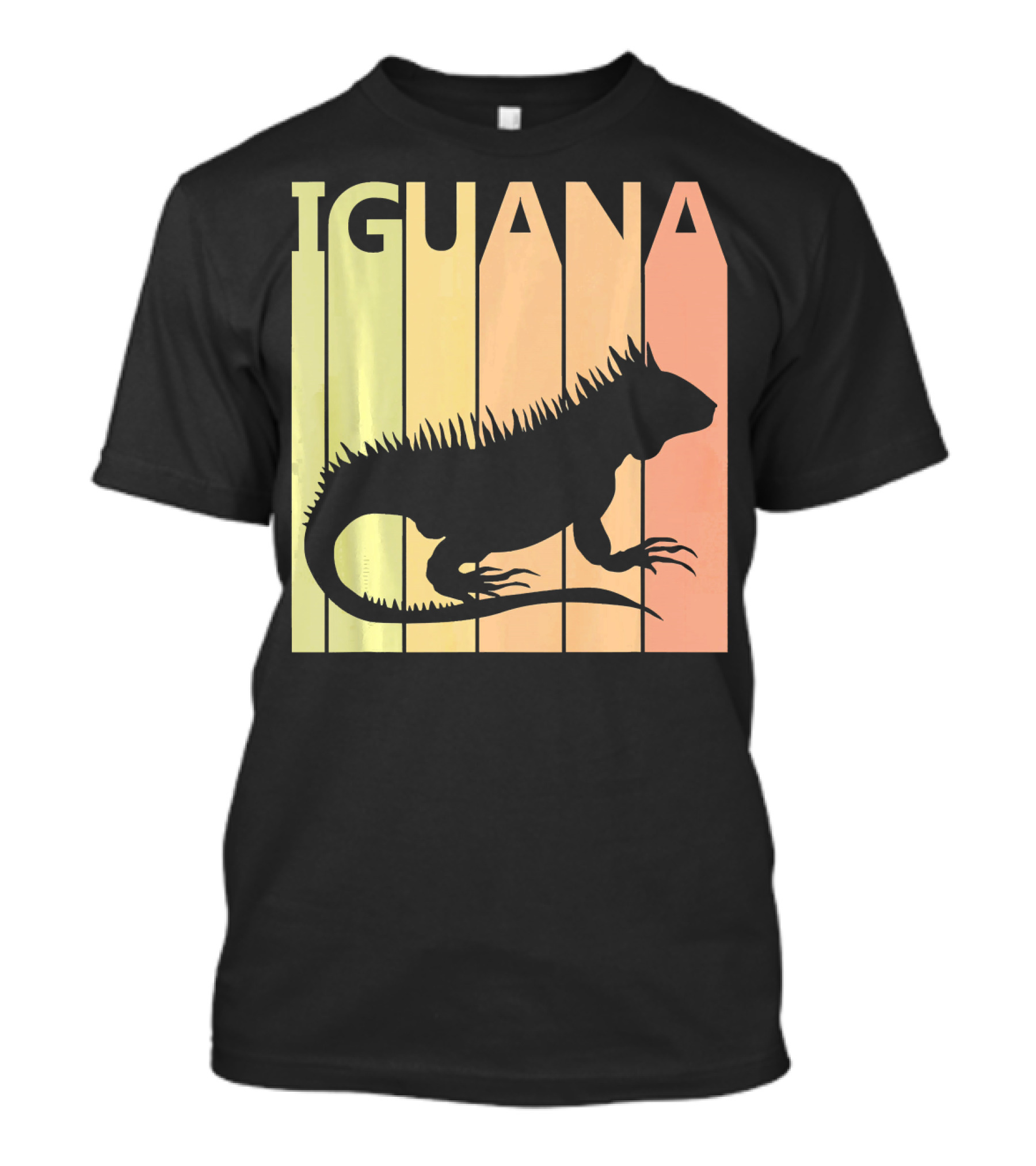 Iguana Retro Sunset T-Shirt
