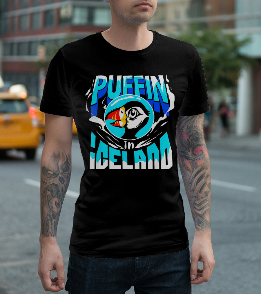 PUFFIN in ICELAND T-Shirt