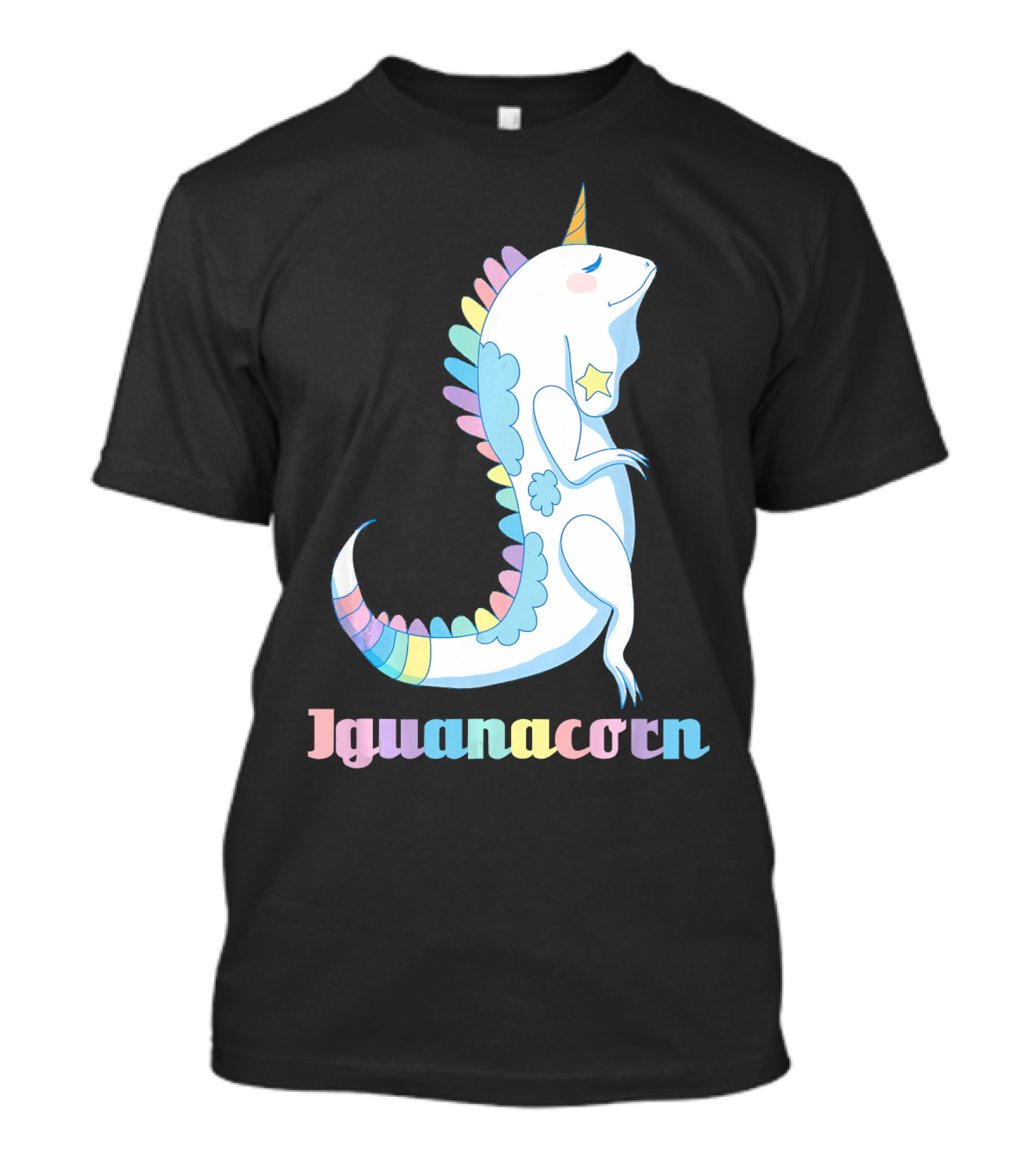 Iguanacorn Iguana Unicorn Magical Reptil Fantasy Creature T-Shirt