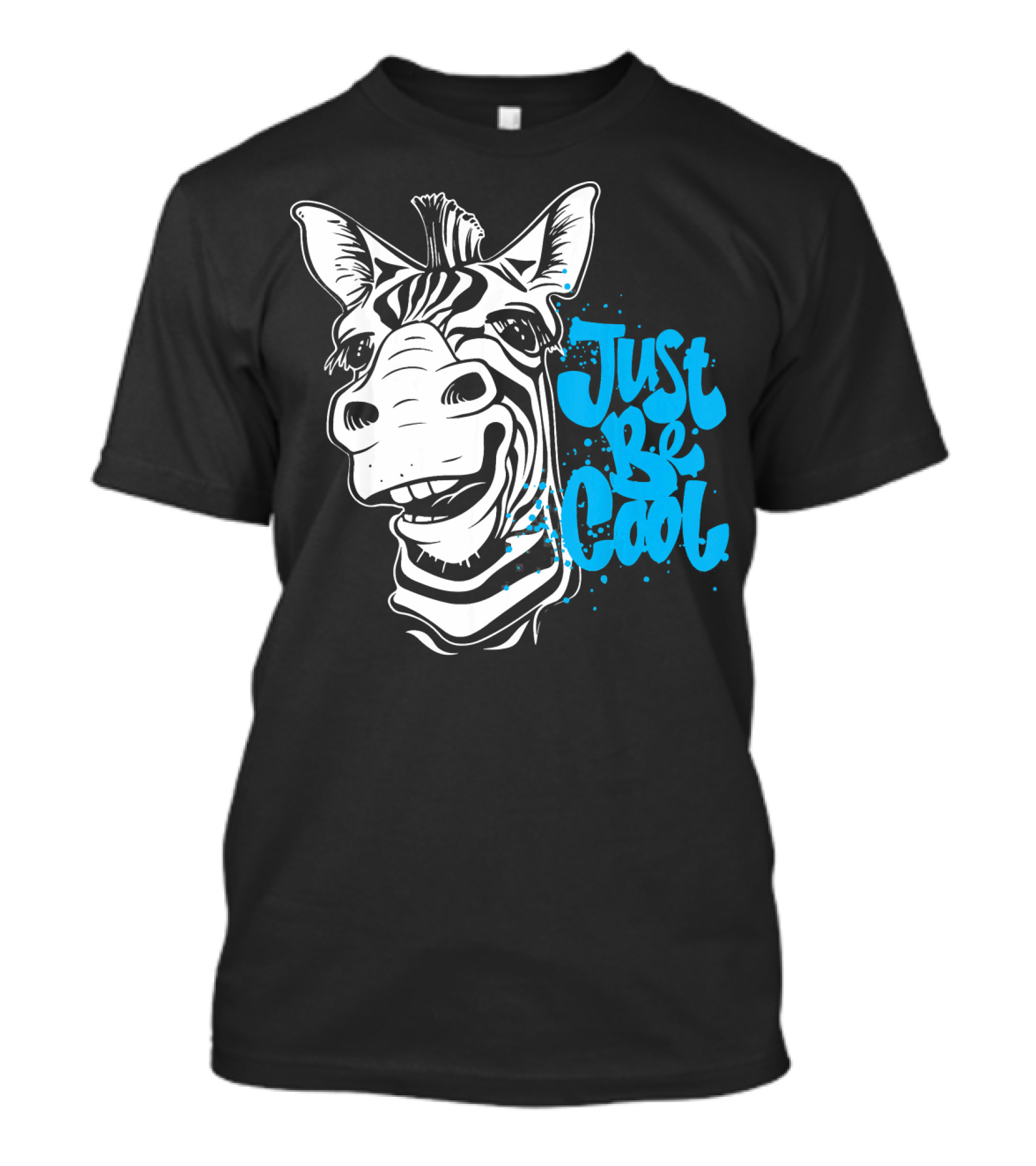 Just Be Cool Zebra T-Shirt