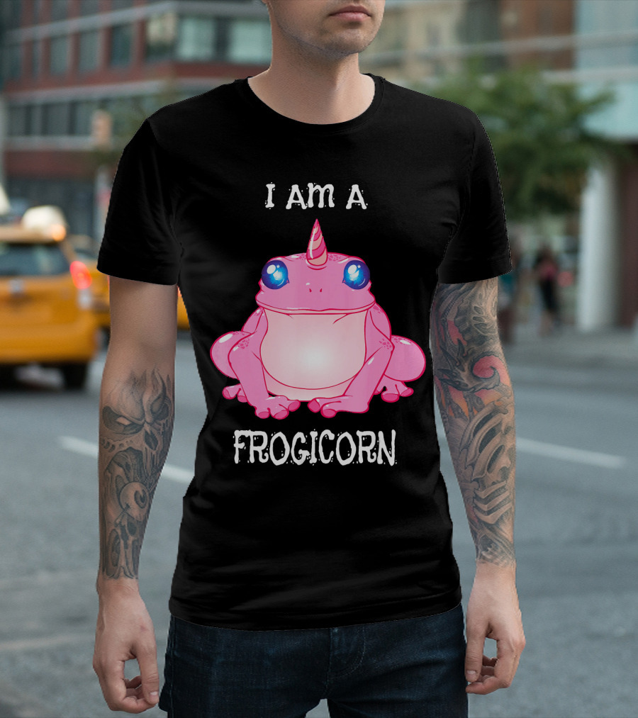 I Am a Frogicorn Funny Frog Unicorn Frog Animal T-Shirt