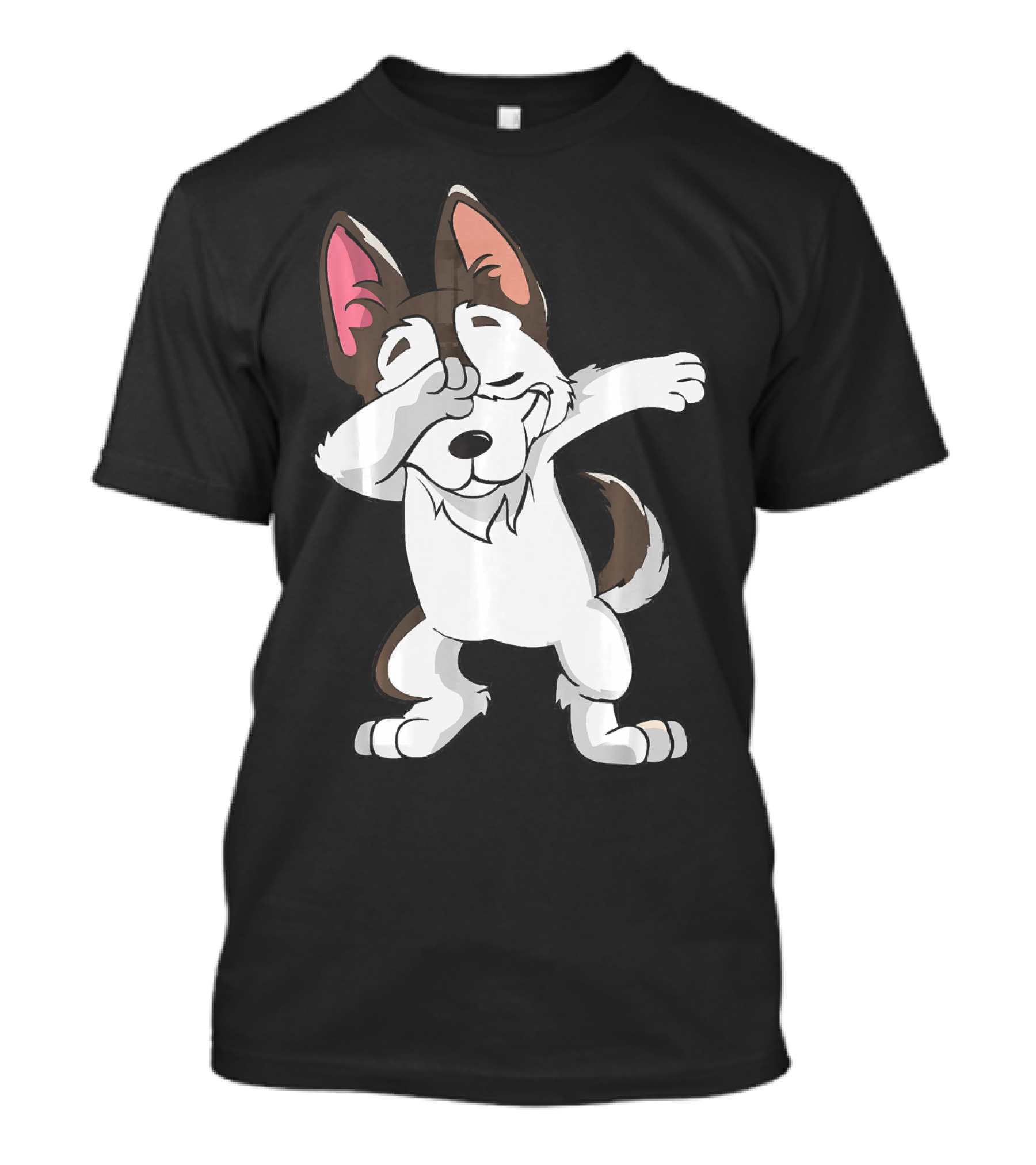 Funny Wolf Dabbing I Love Wolf Dance T-Shirt