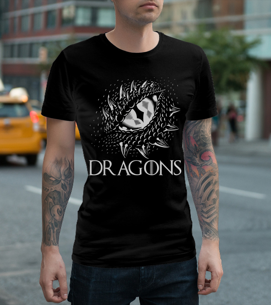 DRAGONS Eye Emblem With Iconic T-Shirt