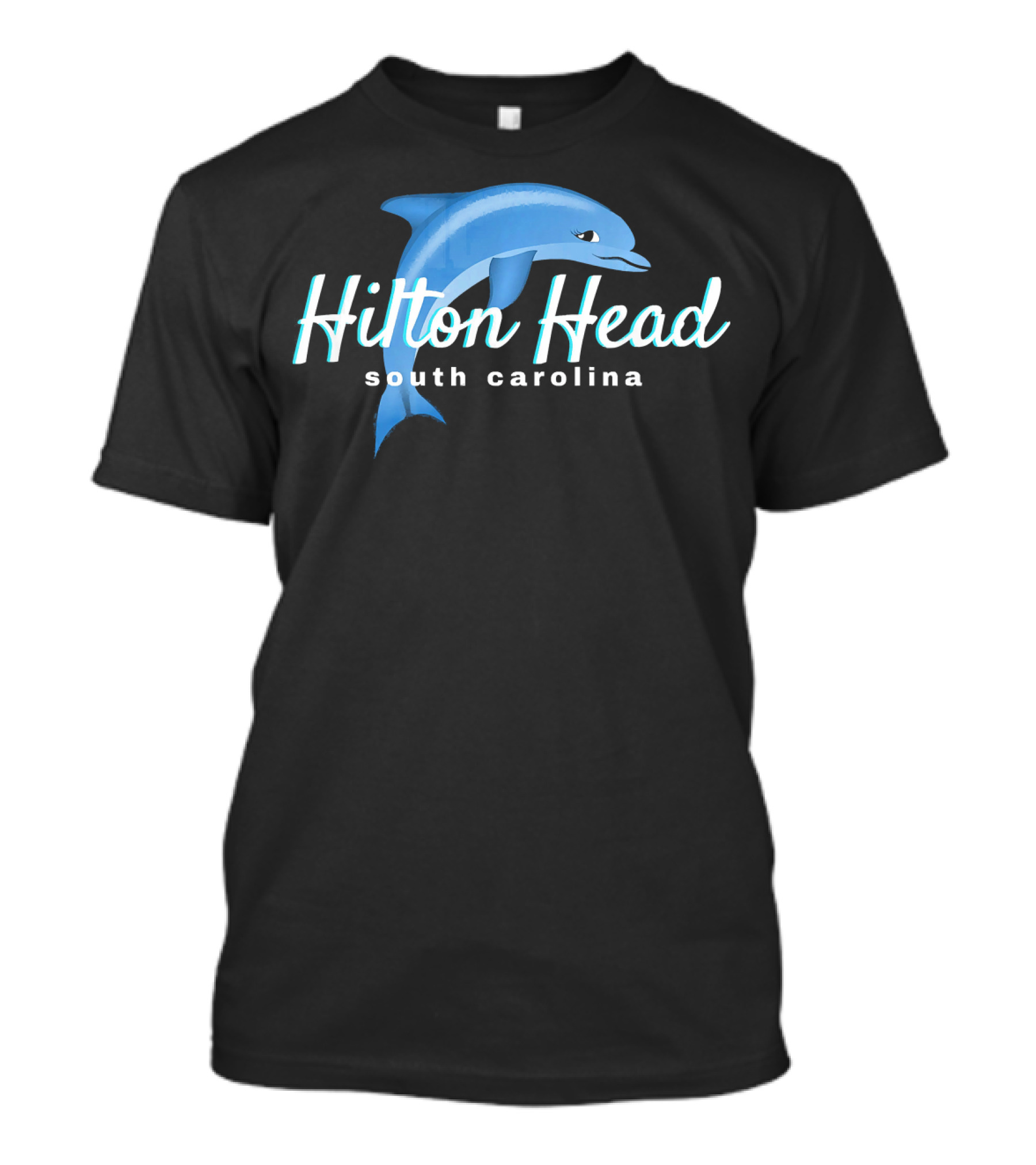 Hilton Head South Carolina Dolphin Hilton T-Shirt