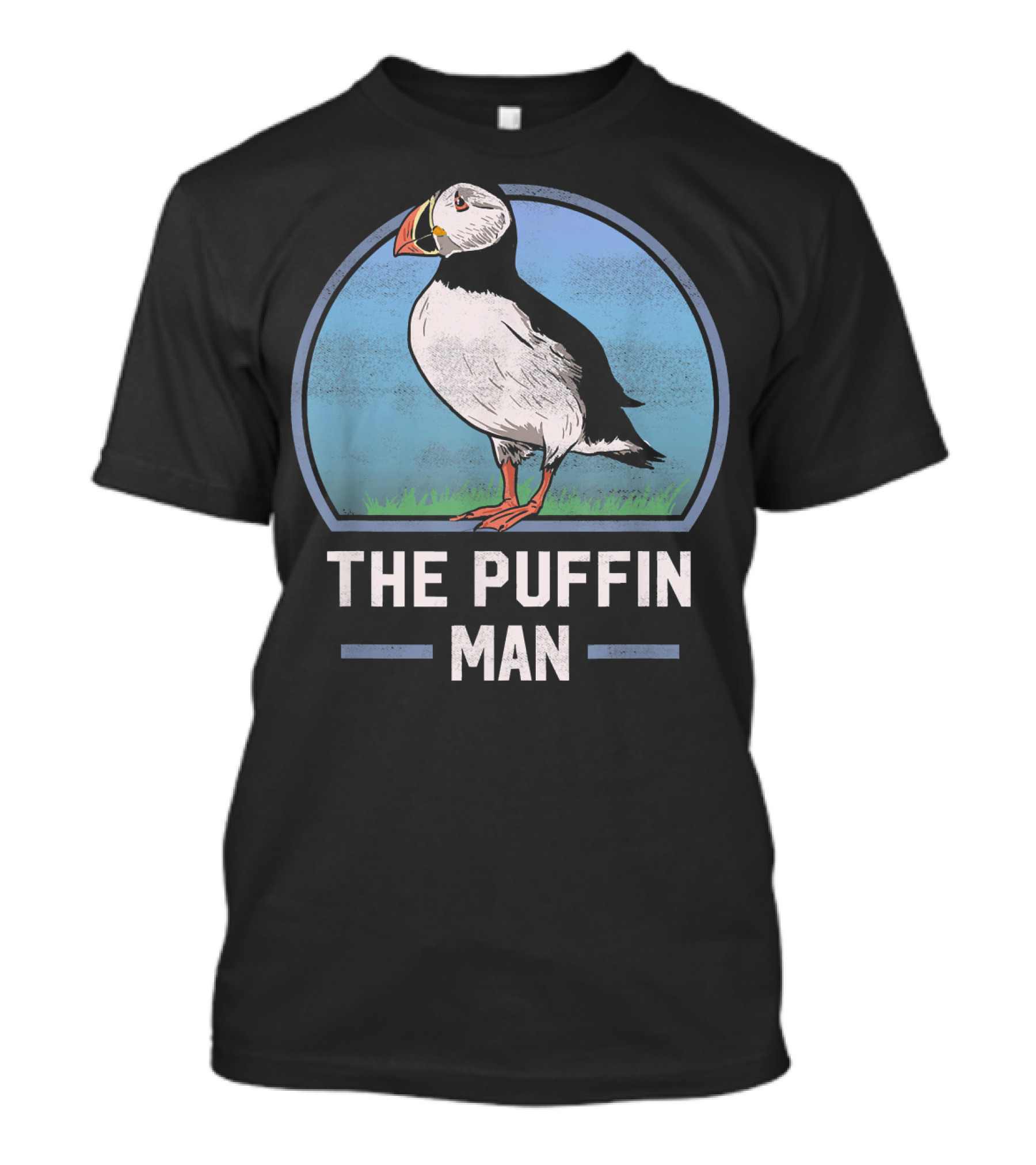 The Puffin Man Bird Lover Cute Beak T-Shirt