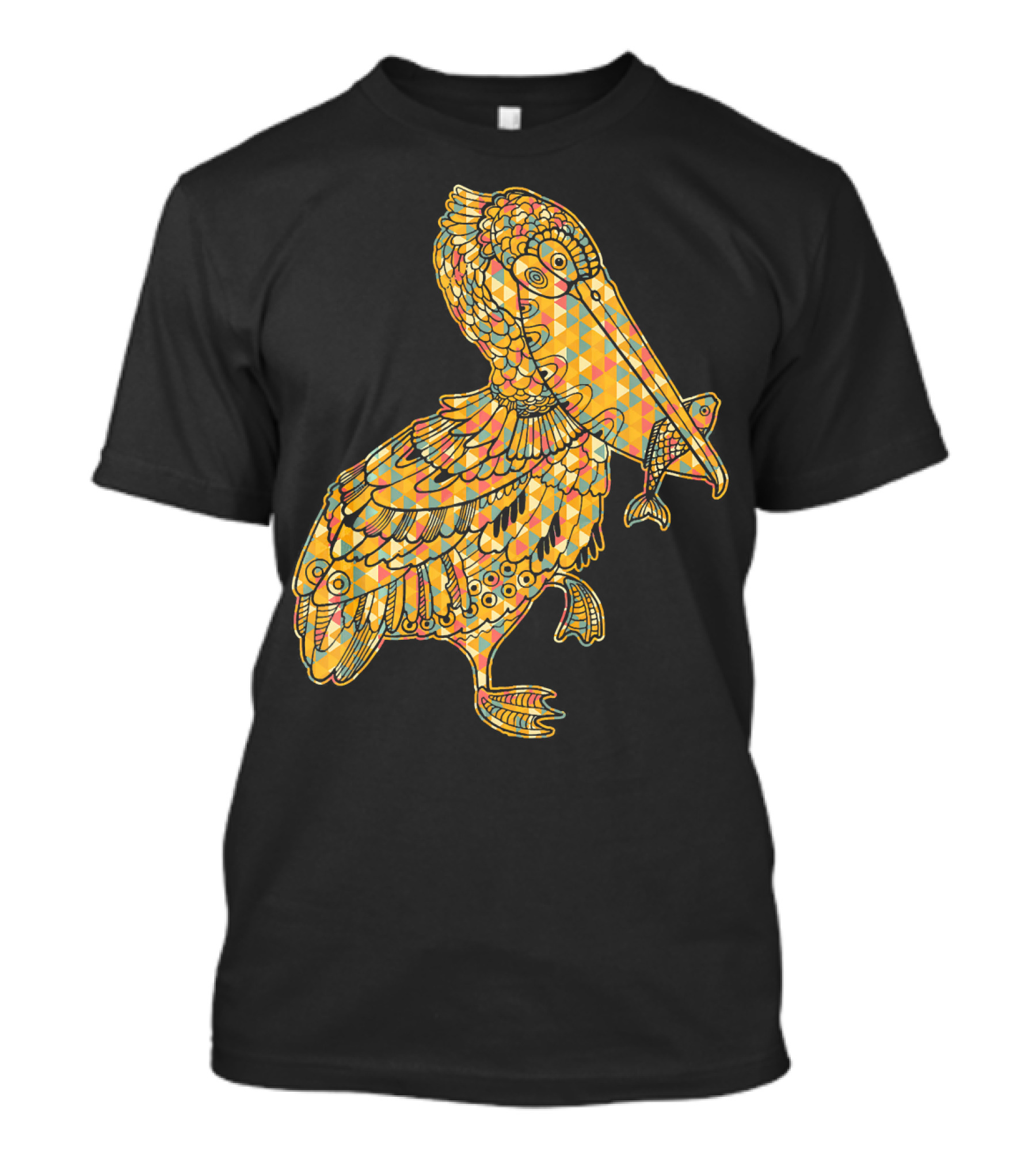 Pelican Pelican Geometric Patterned T-Shirt