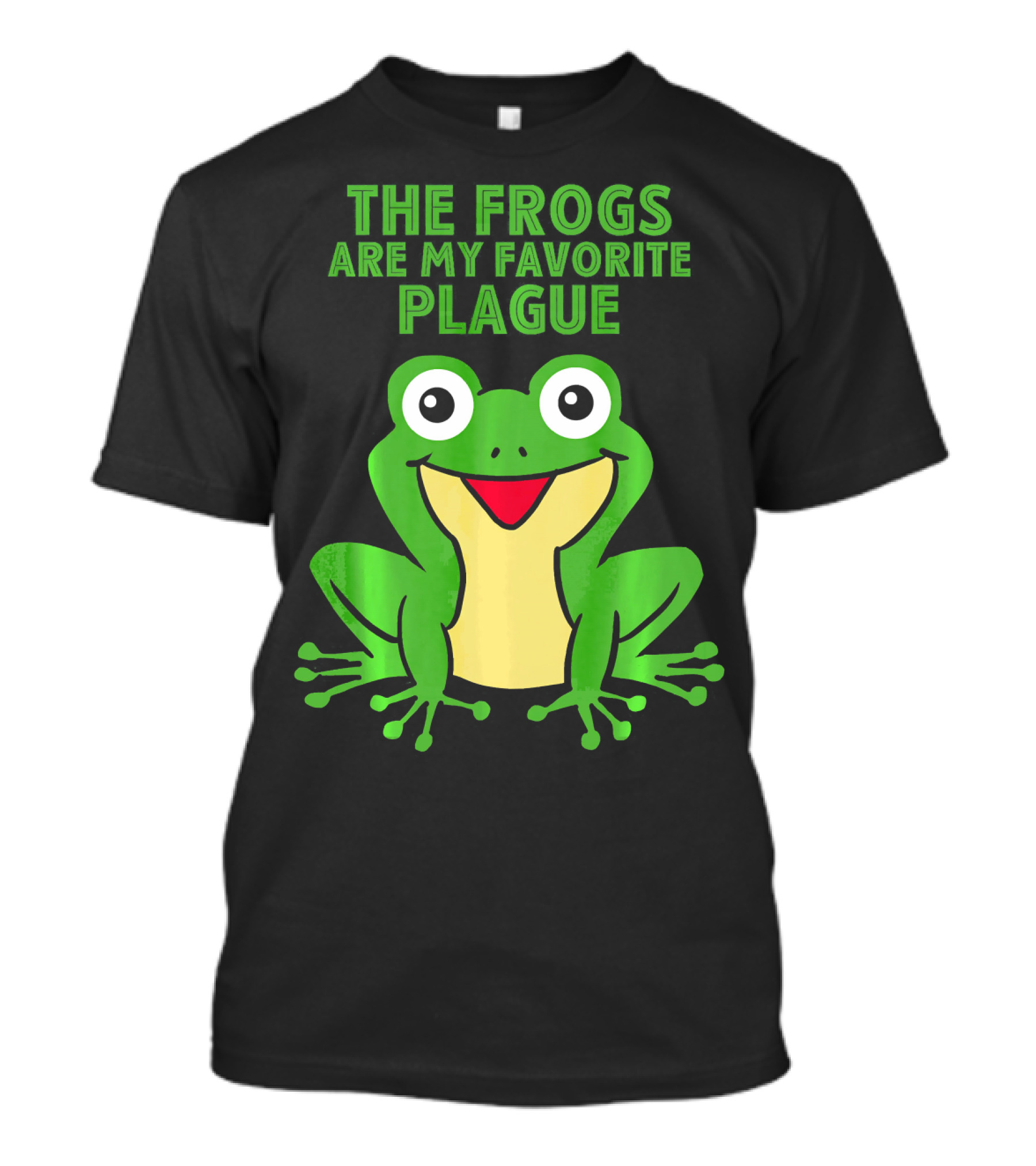 The Frogs Are My Favorite Plague Pesac Ribbit T-Shirt