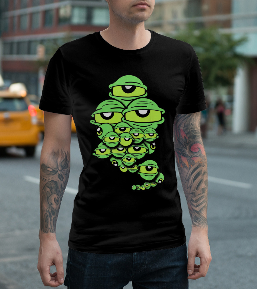 Rock Concert Festival Retro 80s Vintage Eye T-Shirt