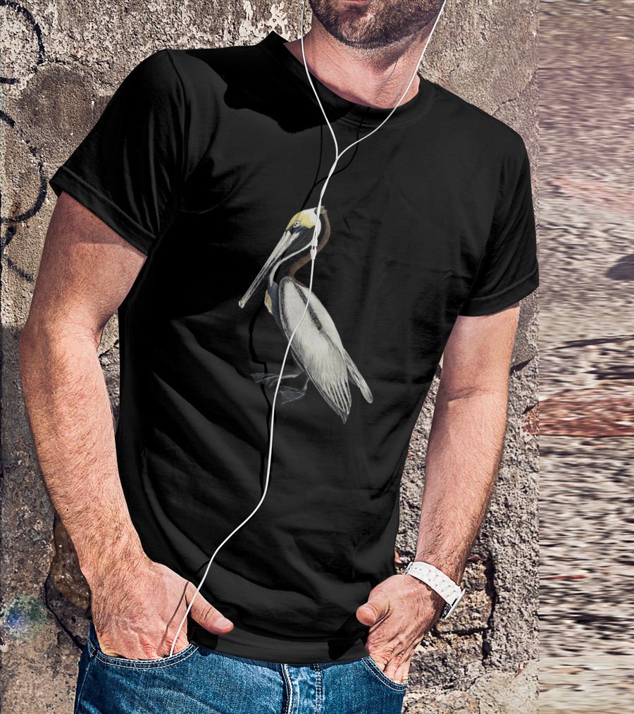 Pelican Vintage Bird Natural History T-Shirt