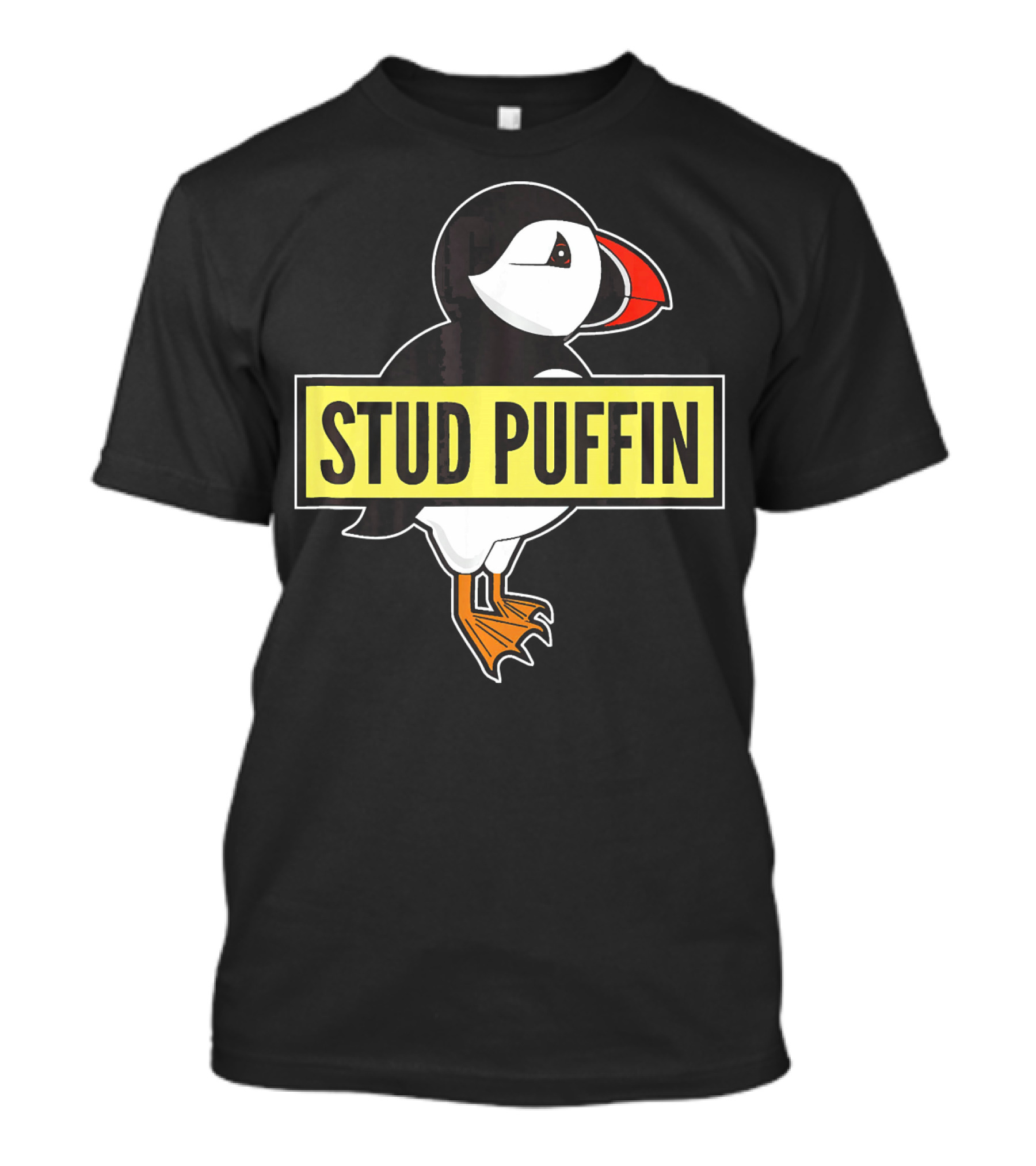 Stud Puffin Cute Puffin Bird Animal T-Shirt