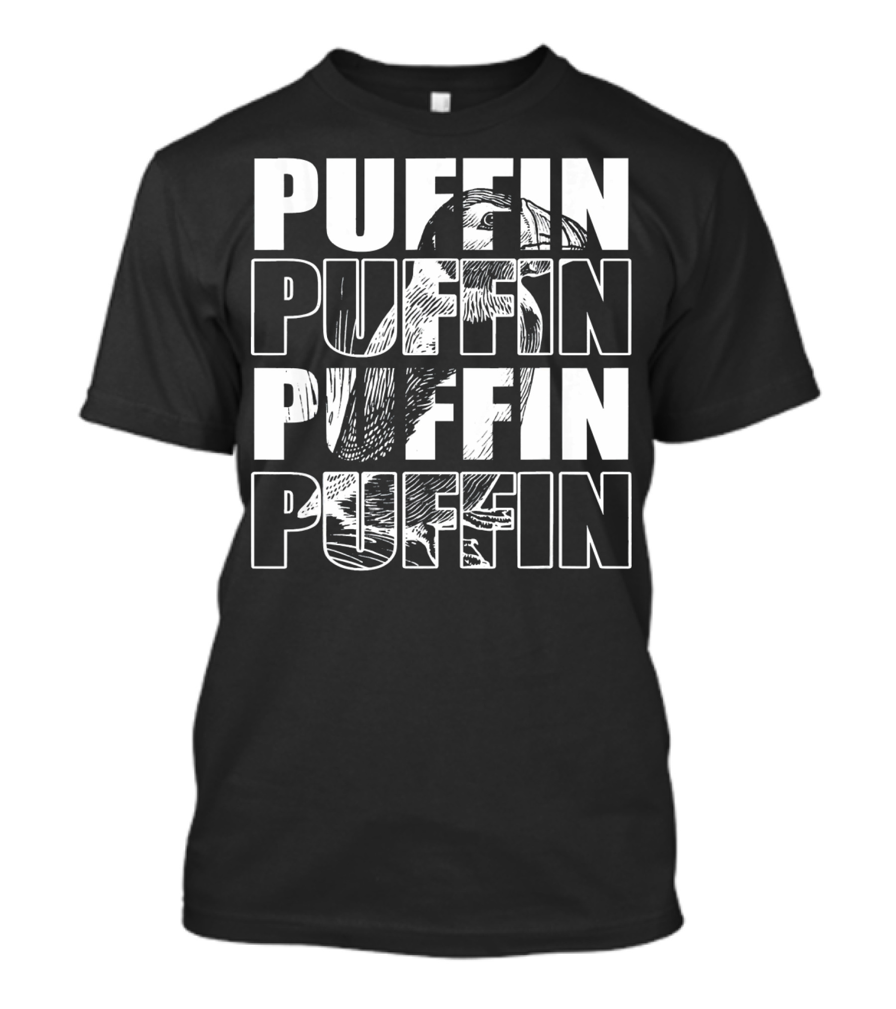 PUFFIN PUFFIN PUFFIN PUFFIN Fratercula Arctica T-Shirt