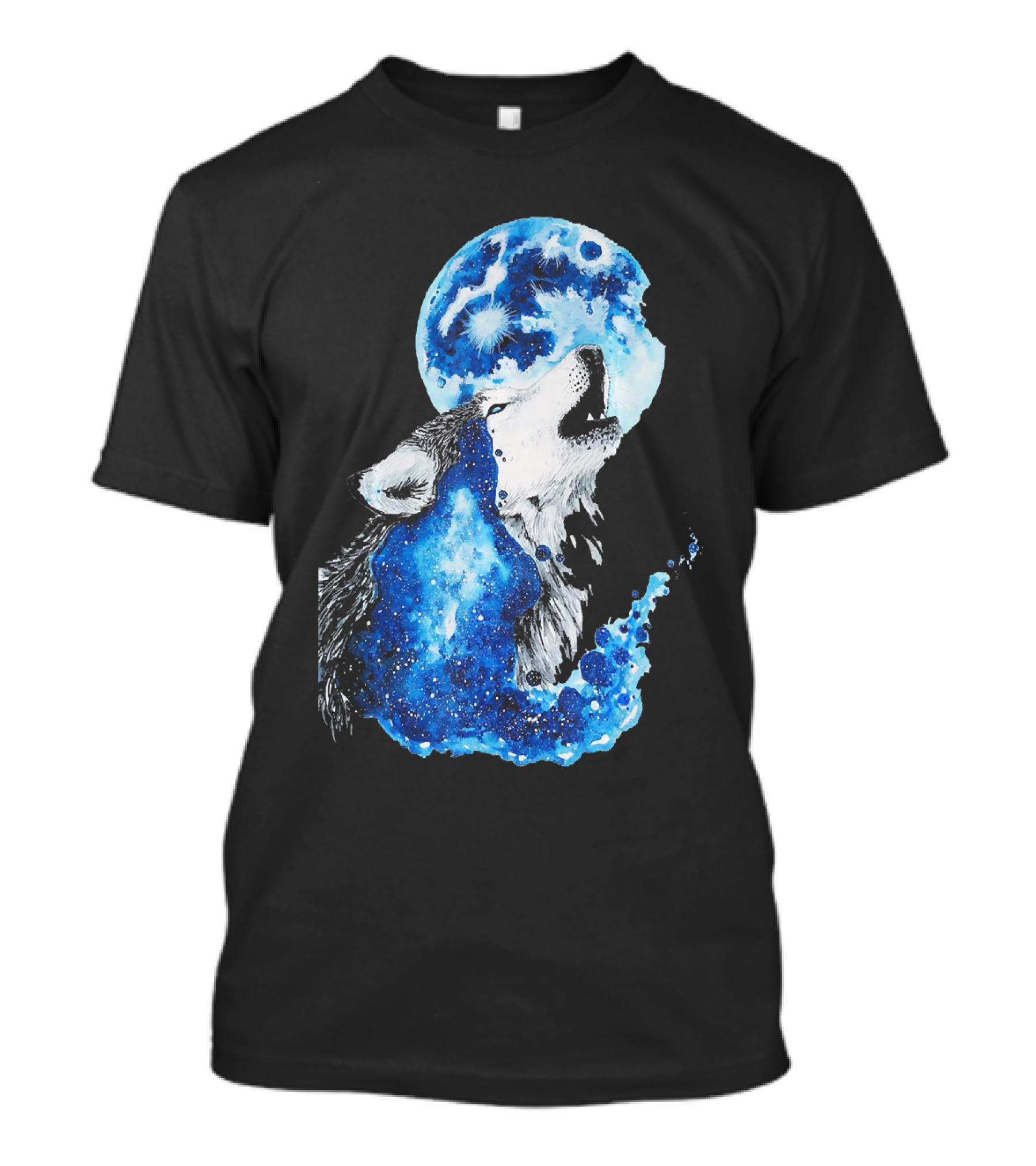 Wolf Moon Cosmic Love T-Shirt