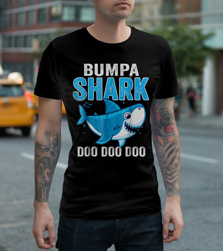 Bumpa Shark Doo Doo Doo Baby Shark Inspired Children's Song T-Shirt
