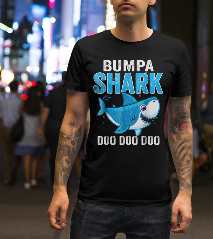 Bumpa Shark Doo Doo Doo Baby Shark Inspired Children's Song T-Shirt