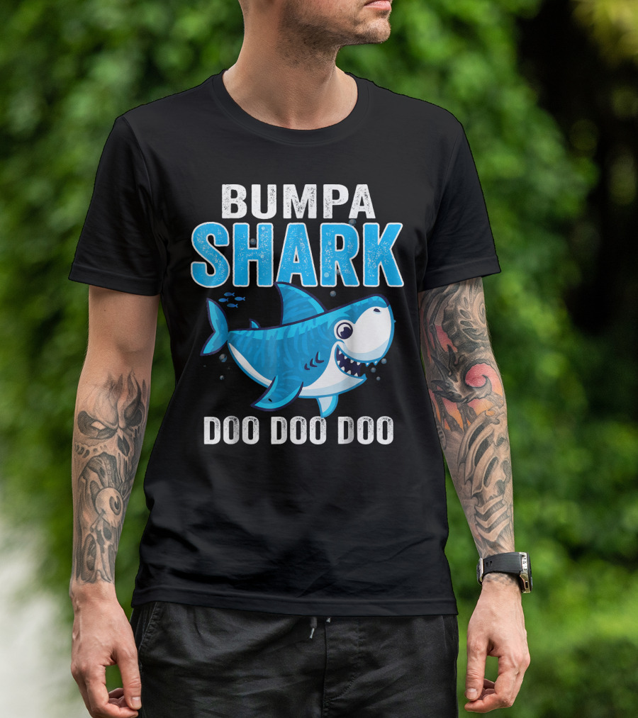 Bumpa Shark Doo Doo Doo Baby Shark Inspired Children's Song T-Shirt