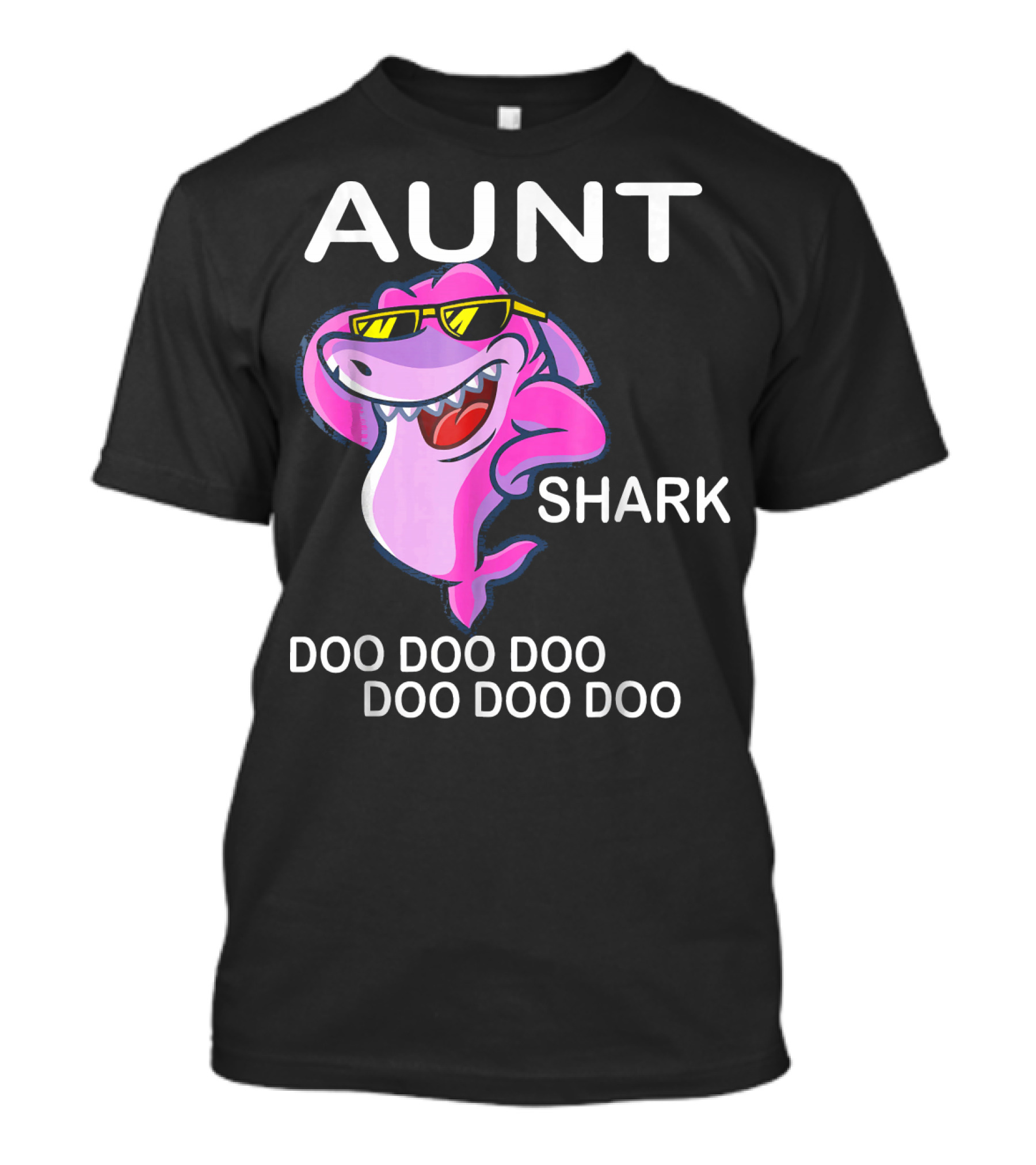 Aunt Shark Doo Doo Doo Doo Doo Doo T-Shirt
