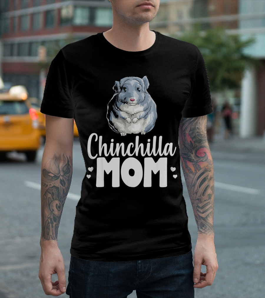 Chinchilla Mom Funny Adorable Cute Animal Mother's Day Gift T-Shirt