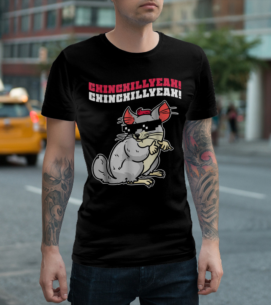 ChinchillYeah Chinchillin Cool Chinchilla Chinchi Cools Down T-Shirt