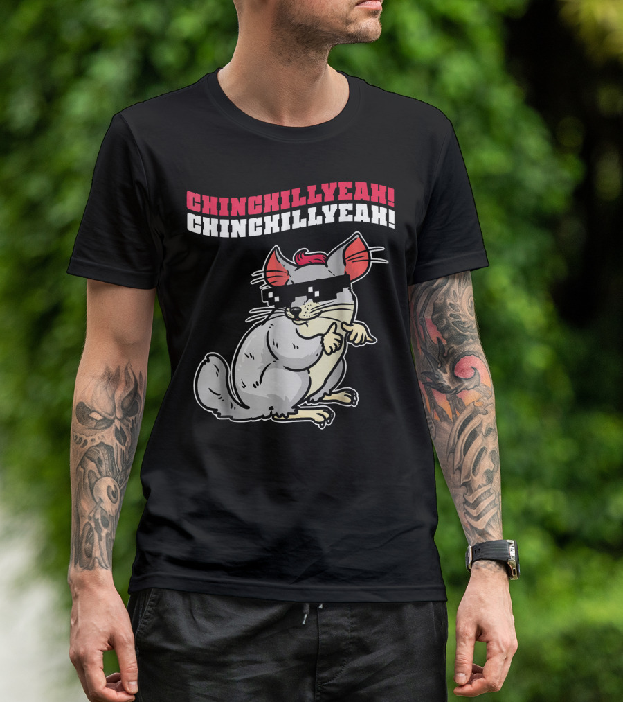 ChinchillYeah Chinchillin Cool Chinchilla Chinchi Cools Down T-Shirt