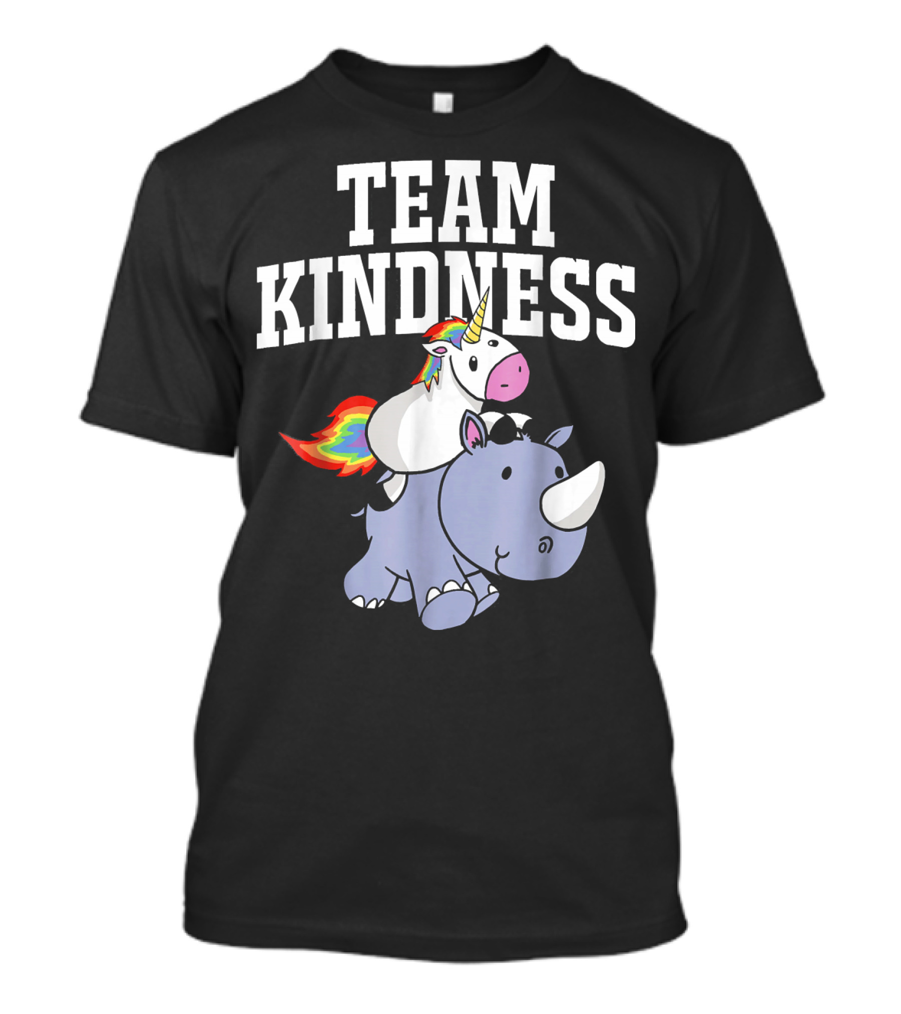 Team Kindness Rhino Unicorn T-Shirt