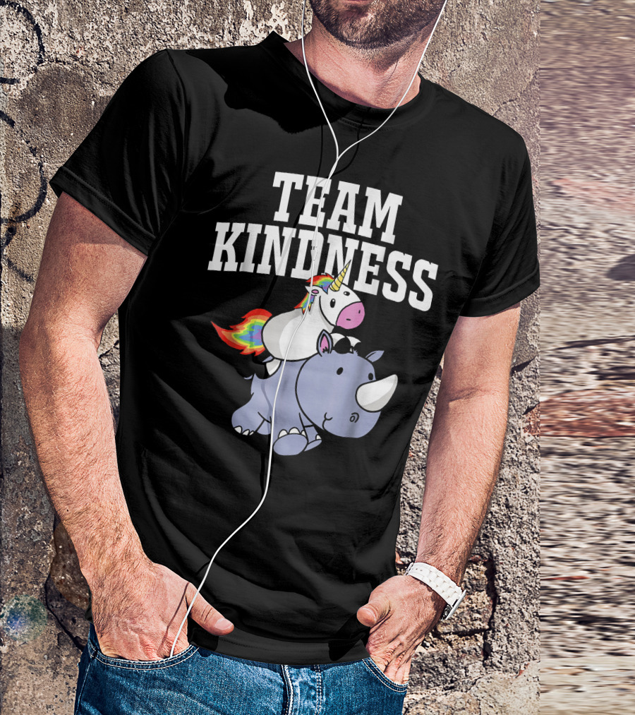 Team Kindness Rhino Unicorn T-Shirt
