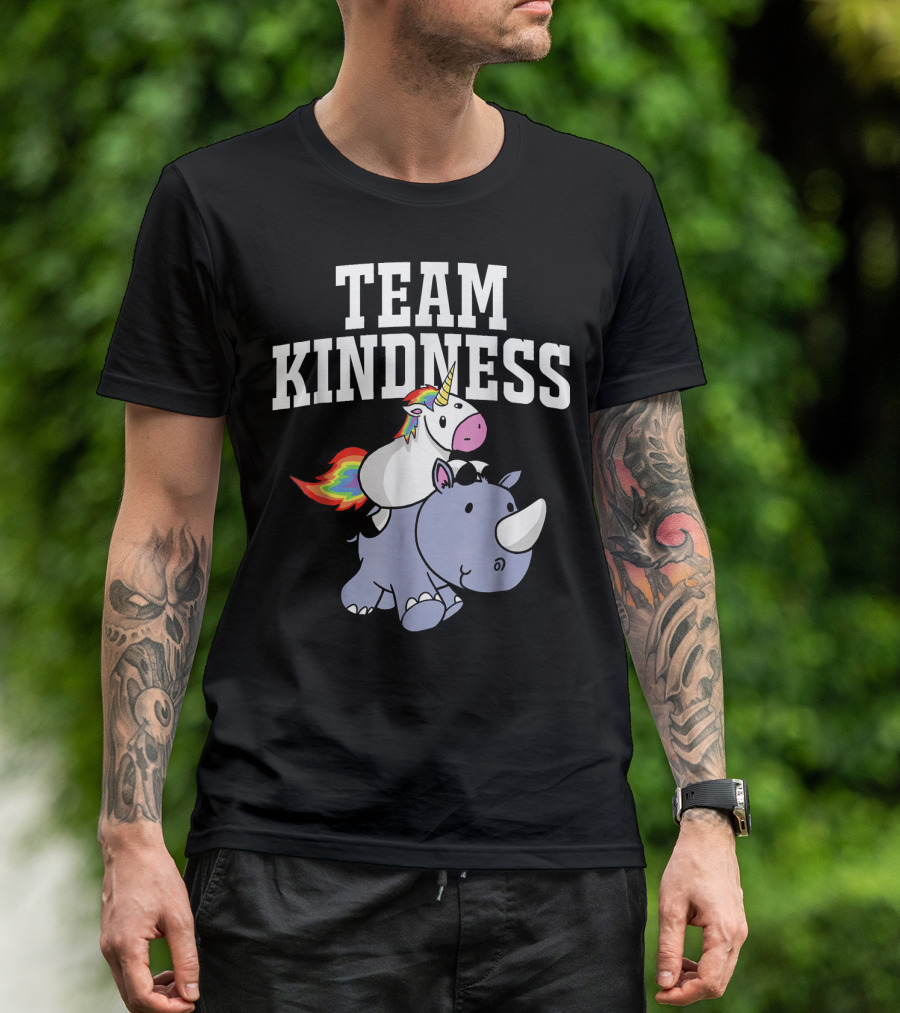 Team Kindness Rhino Unicorn T-Shirt