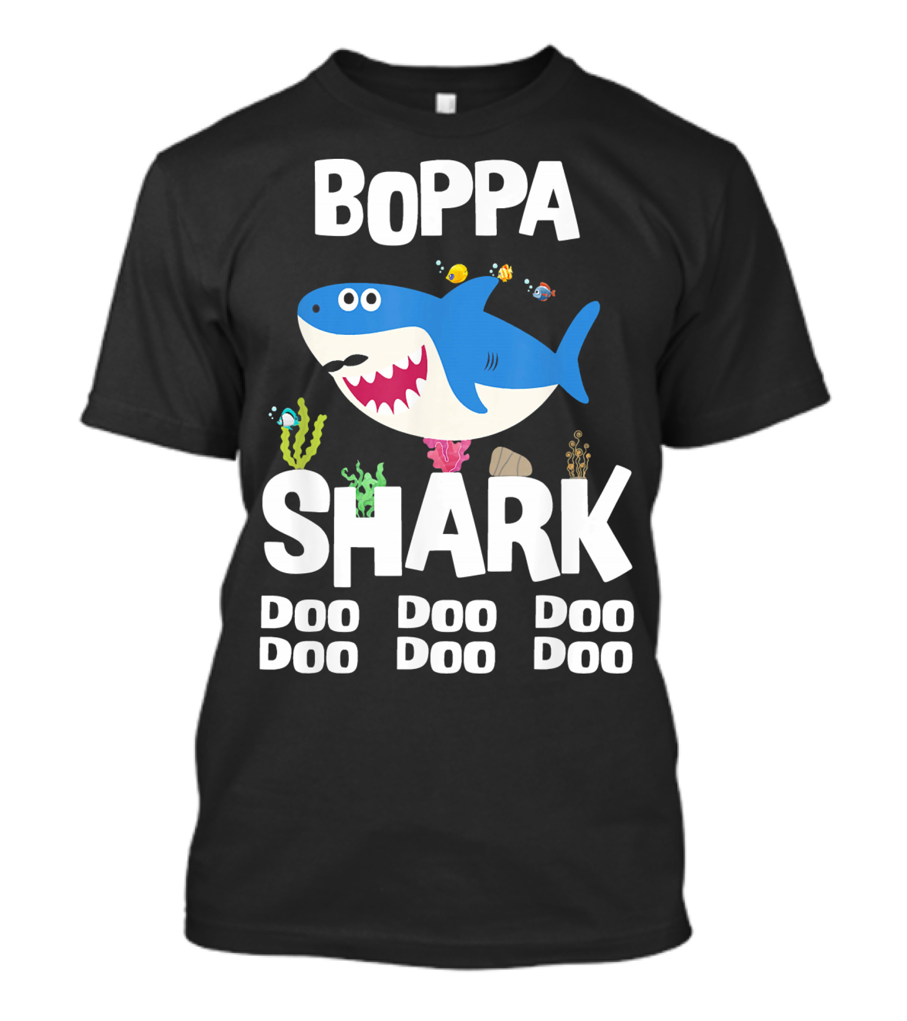 Boppa Shark Doo Doo Doo Family Fun Undersea Adventure T-Shirt
