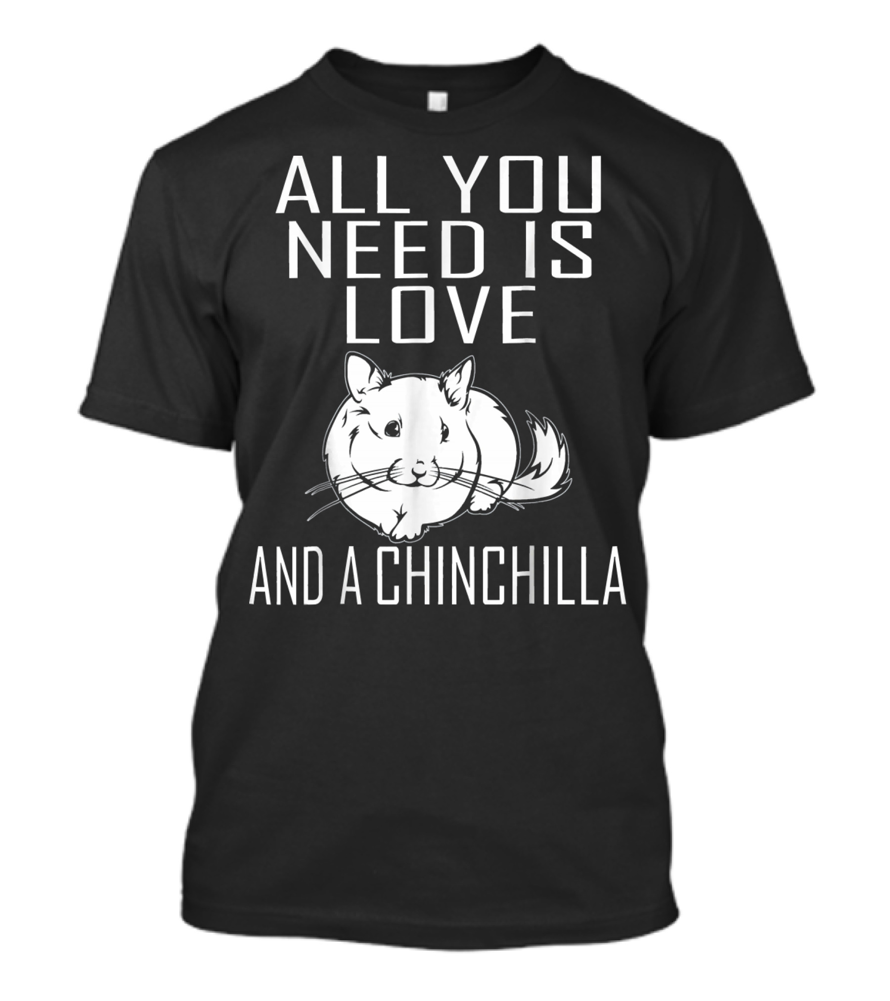 All You Need Is Love And A Chinchilla T-Shirt