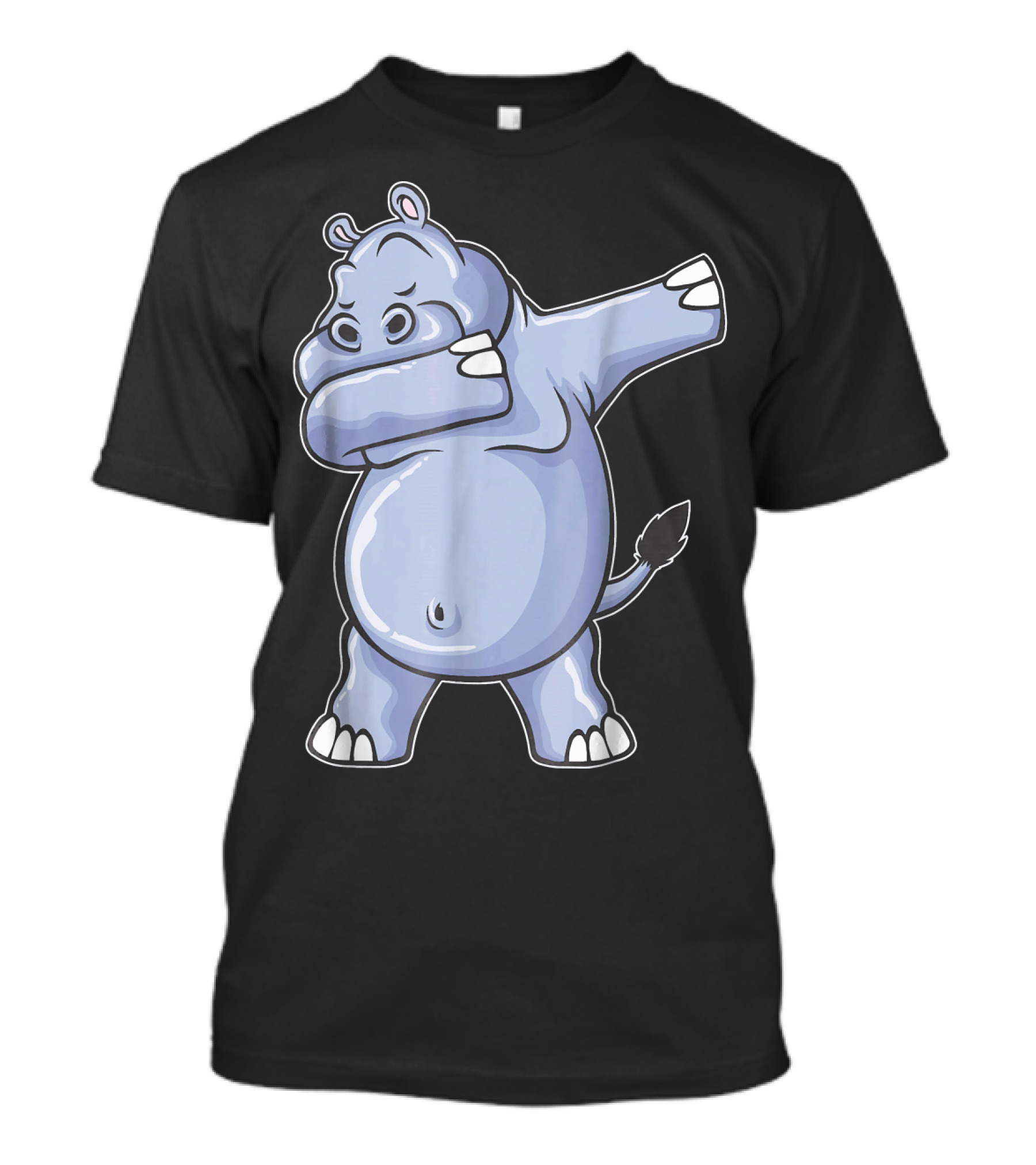 Hippo Dab Dabbing Funny Hippo T-Shirt