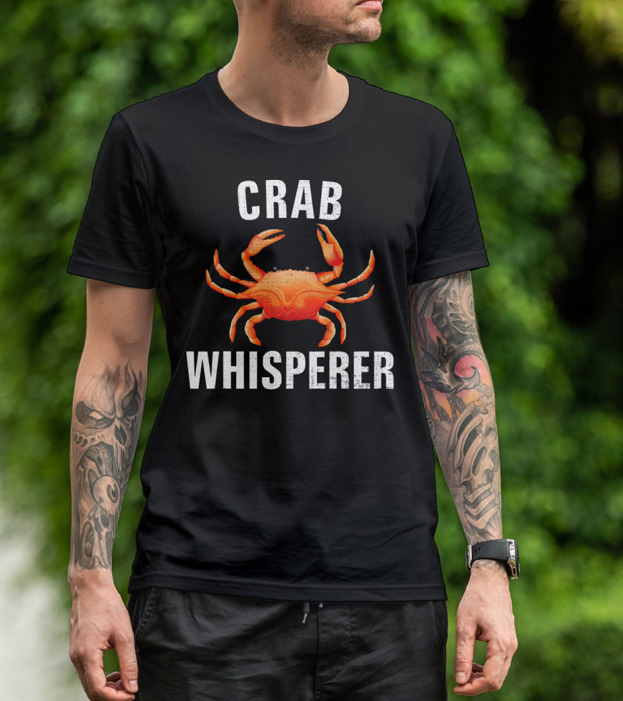 Crab Whisperer Funny Crabbing Animal Coo T-Shirt