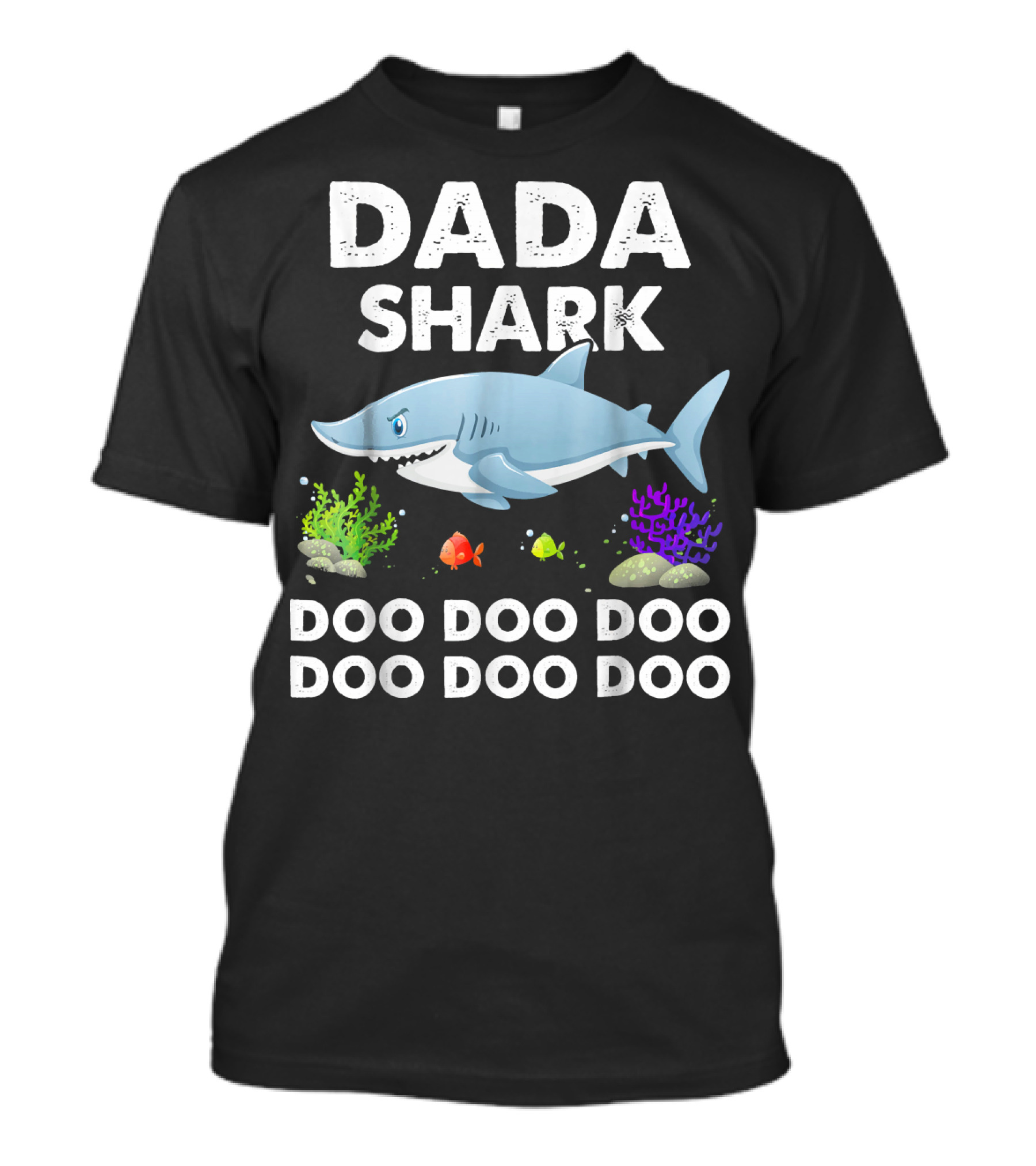 Dada Shark Doo Doo Doo Father's Day Song T-Shirt