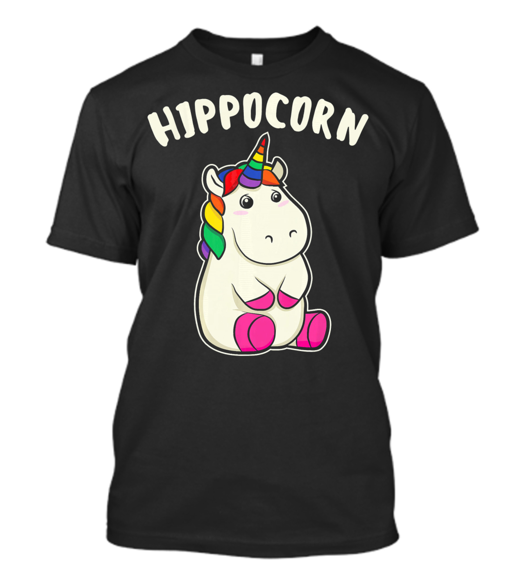 Hippocorn Funny Hippopotamus Unicorn T-Shirt