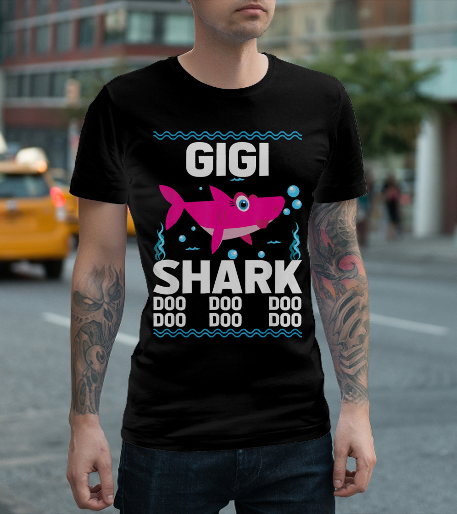 Gigi Shark Doo Doo Doo Doo Doo Doo T-Shirt