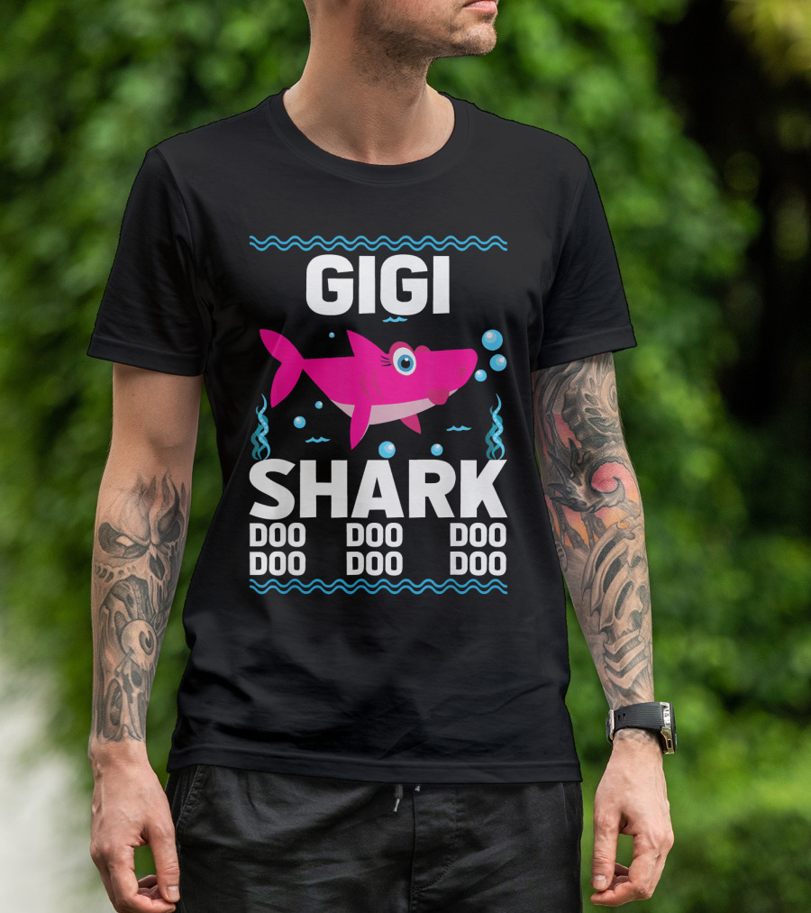 Gigi Shark Doo Doo Doo Doo Doo Doo T-Shirt