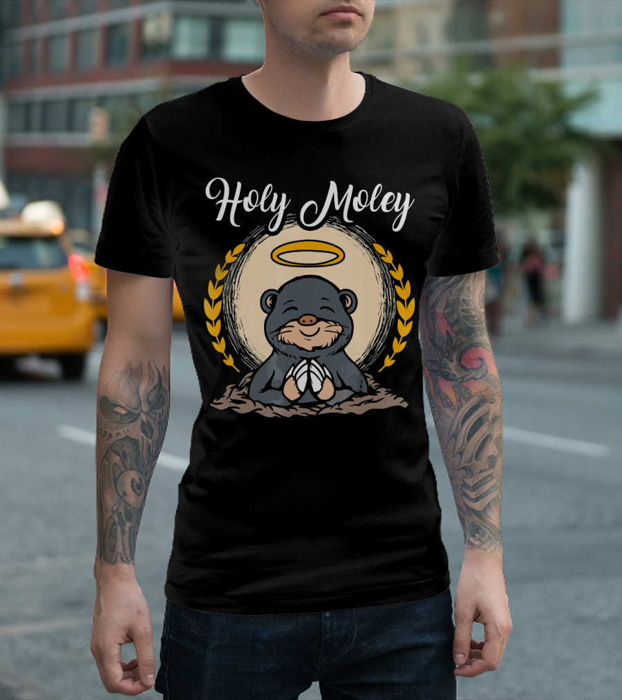 Holy Moley Mole With Halo Chemistry T-Shirt