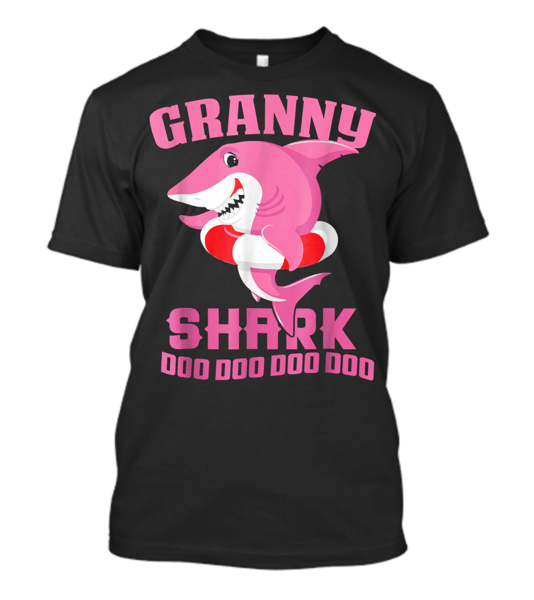 Granny Shark Doo Doo Doo Doo Grandpa Gran T-Shirt