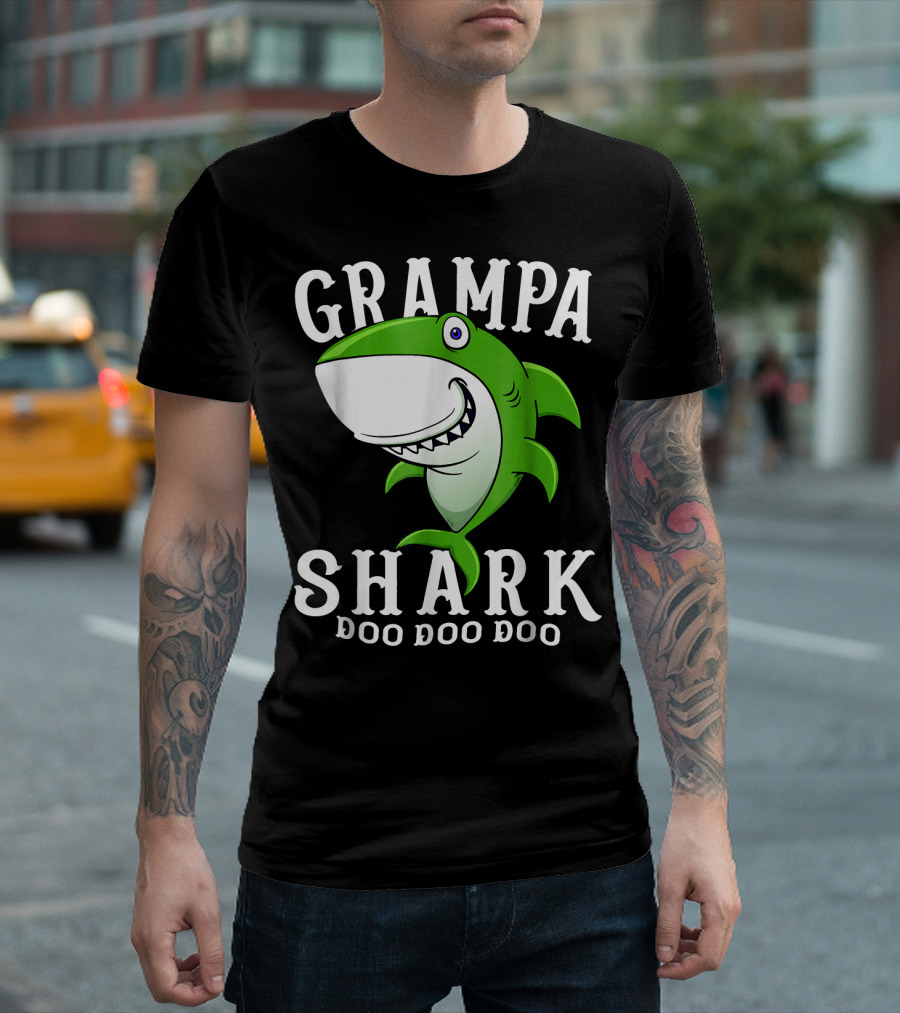 Grampa Shark Doo Doo Doo T-Shirt